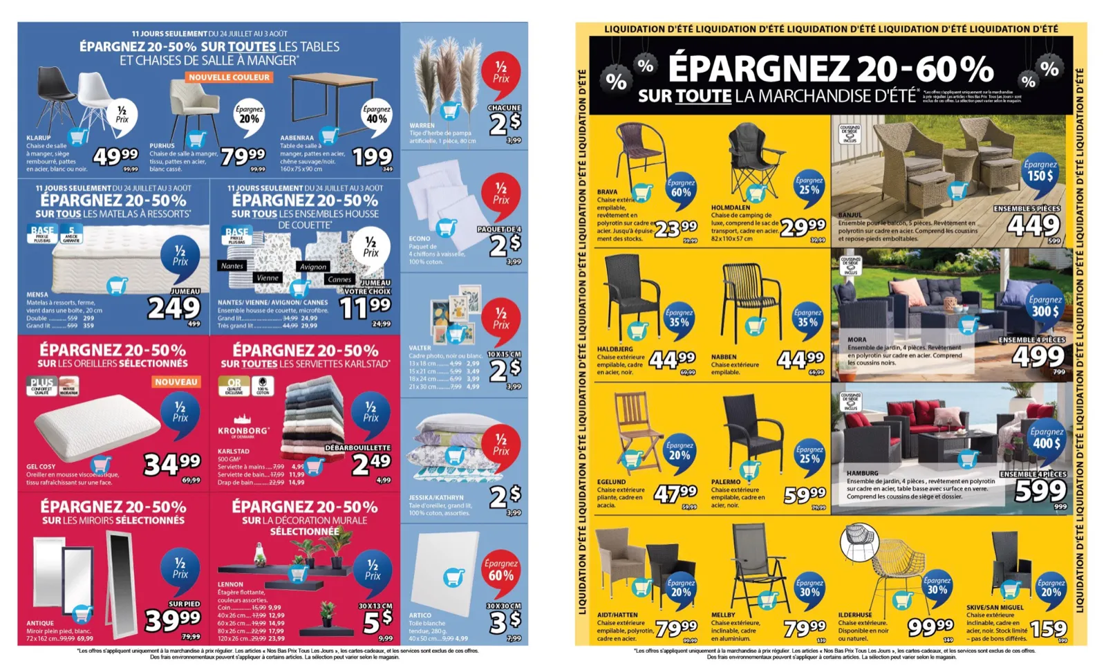 Page 2 de la Circulaire Jysk du 24 juillet au 6 août 2025