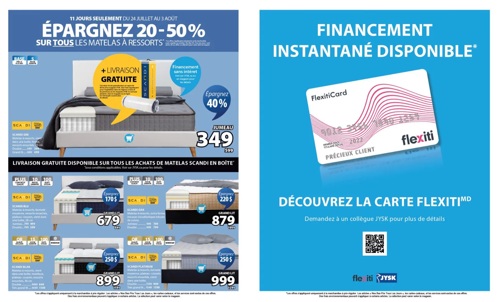 Page 13 de la Circulaire Jysk du 24 juillet au 6 août 2025