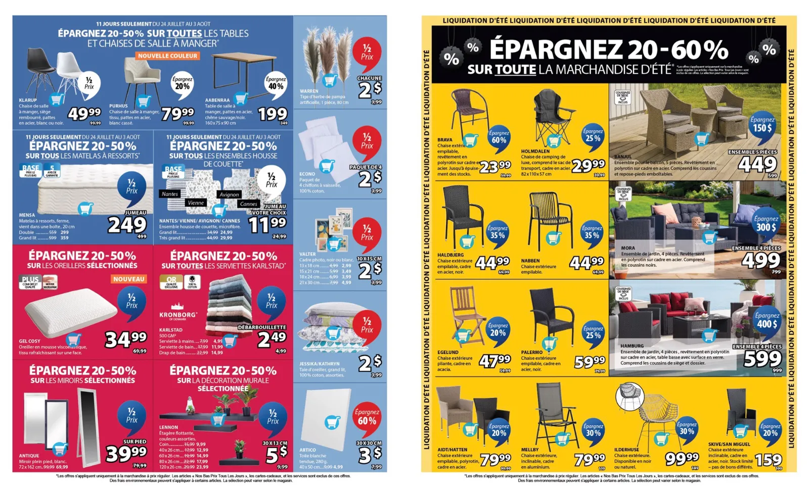 Page 2 de la Circulaire Jysk du 31 juillet au 6 août 2025
