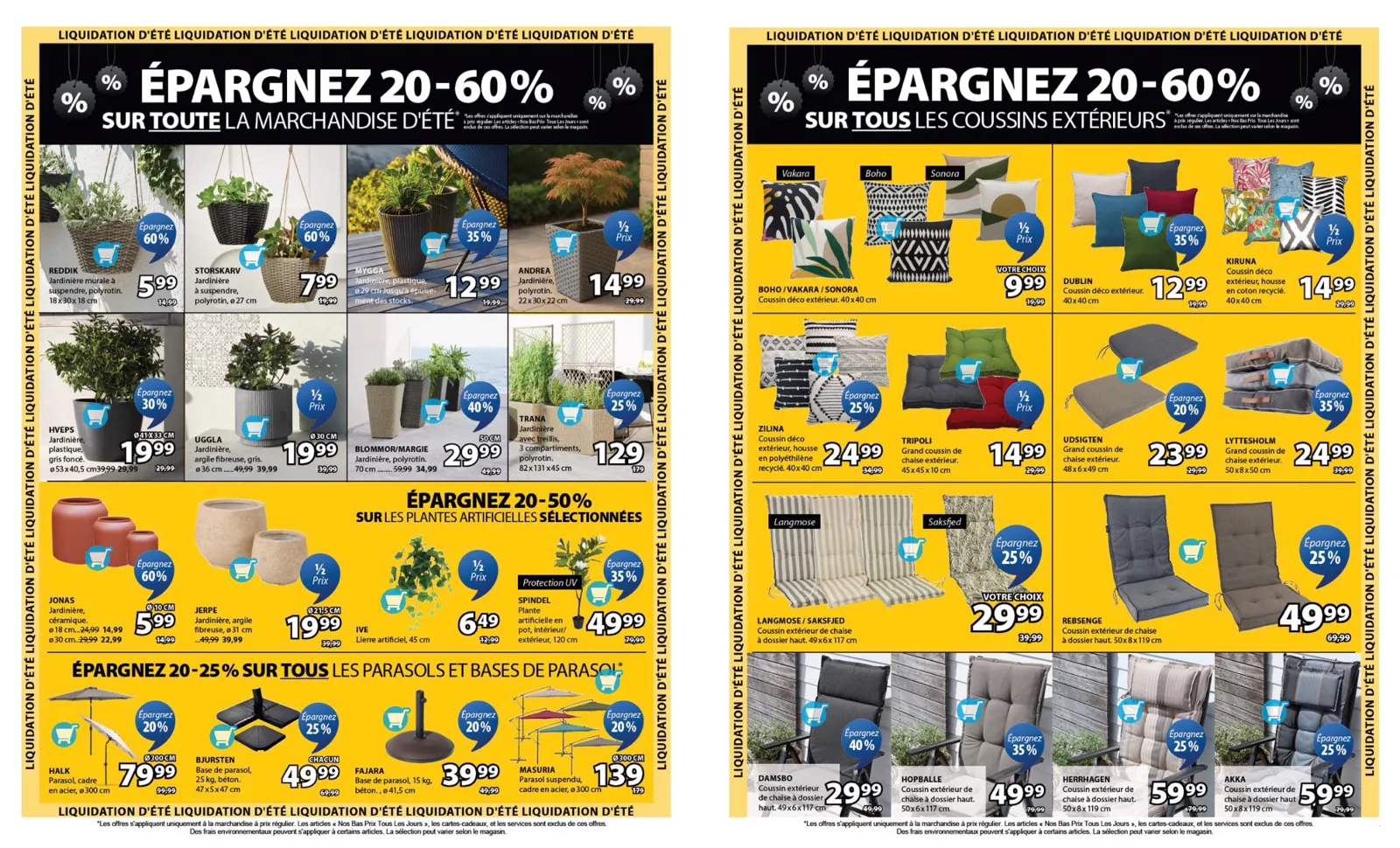 Page 4 de la Circulaire Jysk du 31 juillet au 6 août 2025