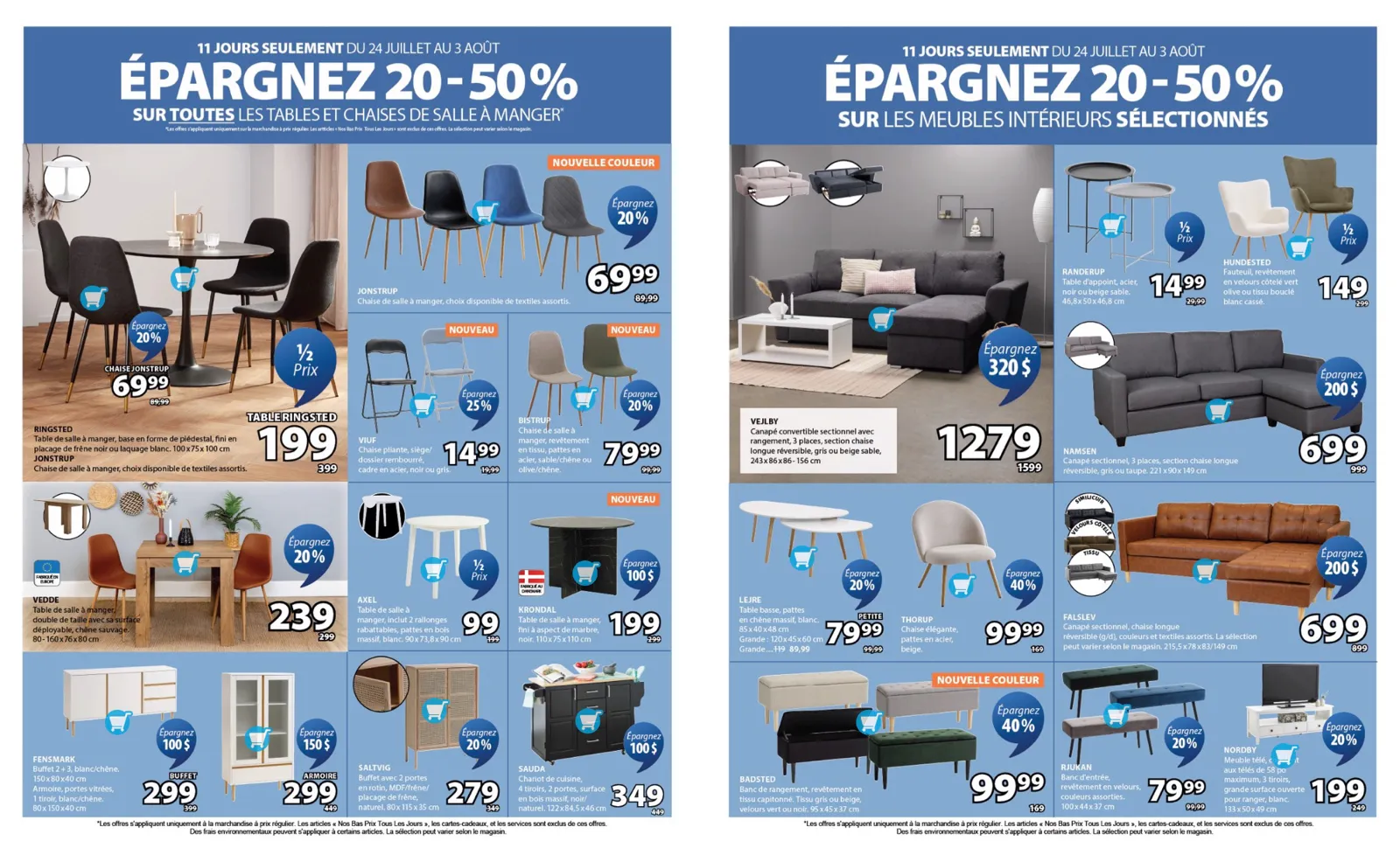Page 6 de la Circulaire Jysk du 31 juillet au 6 août 2025
