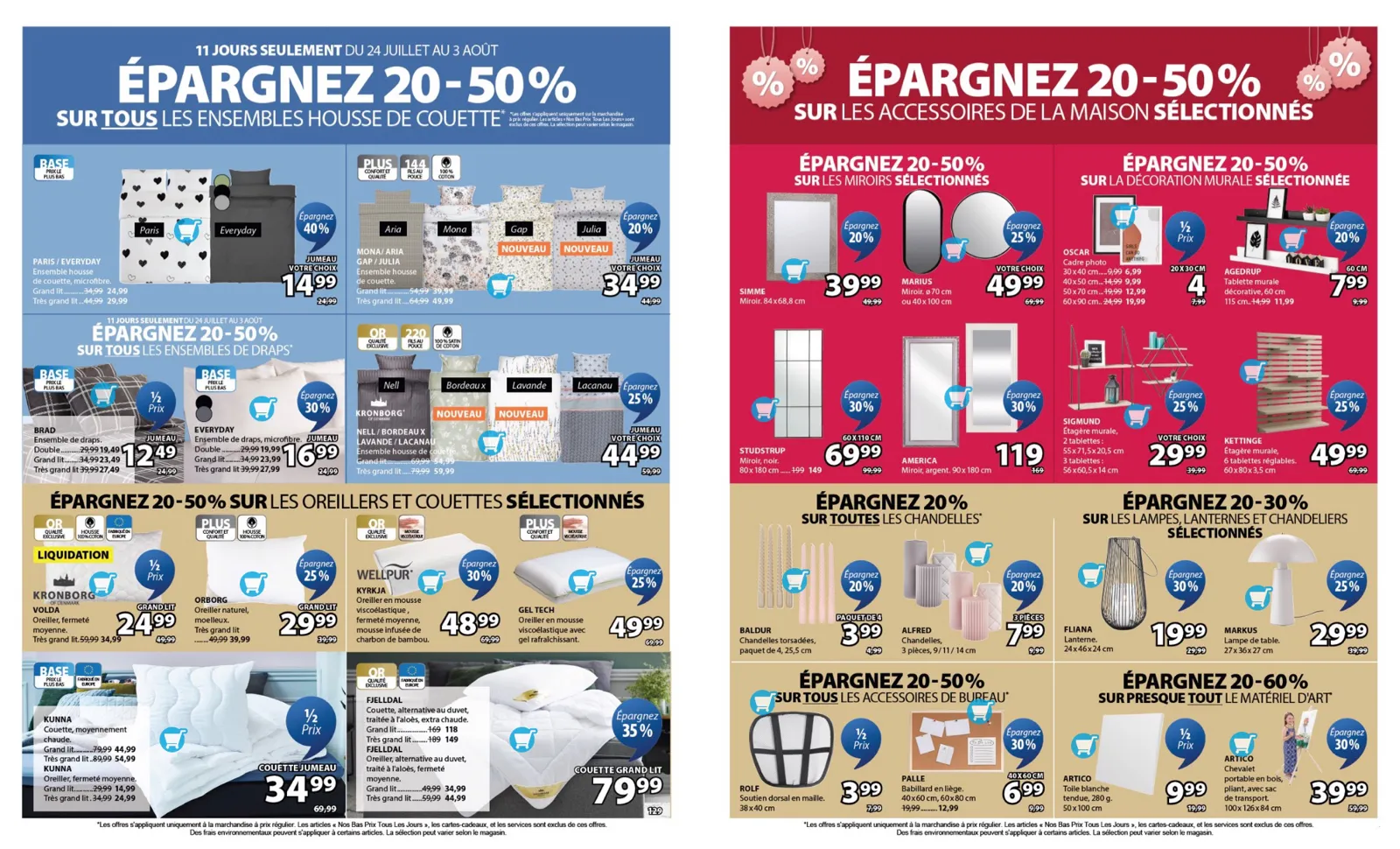 Page 8 de la Circulaire Jysk du 31 juillet au 6 août 2025