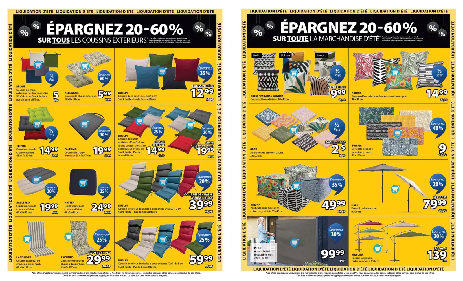 Page 9 de la Circulaire Jysk du 31 juillet au 6 août 2025