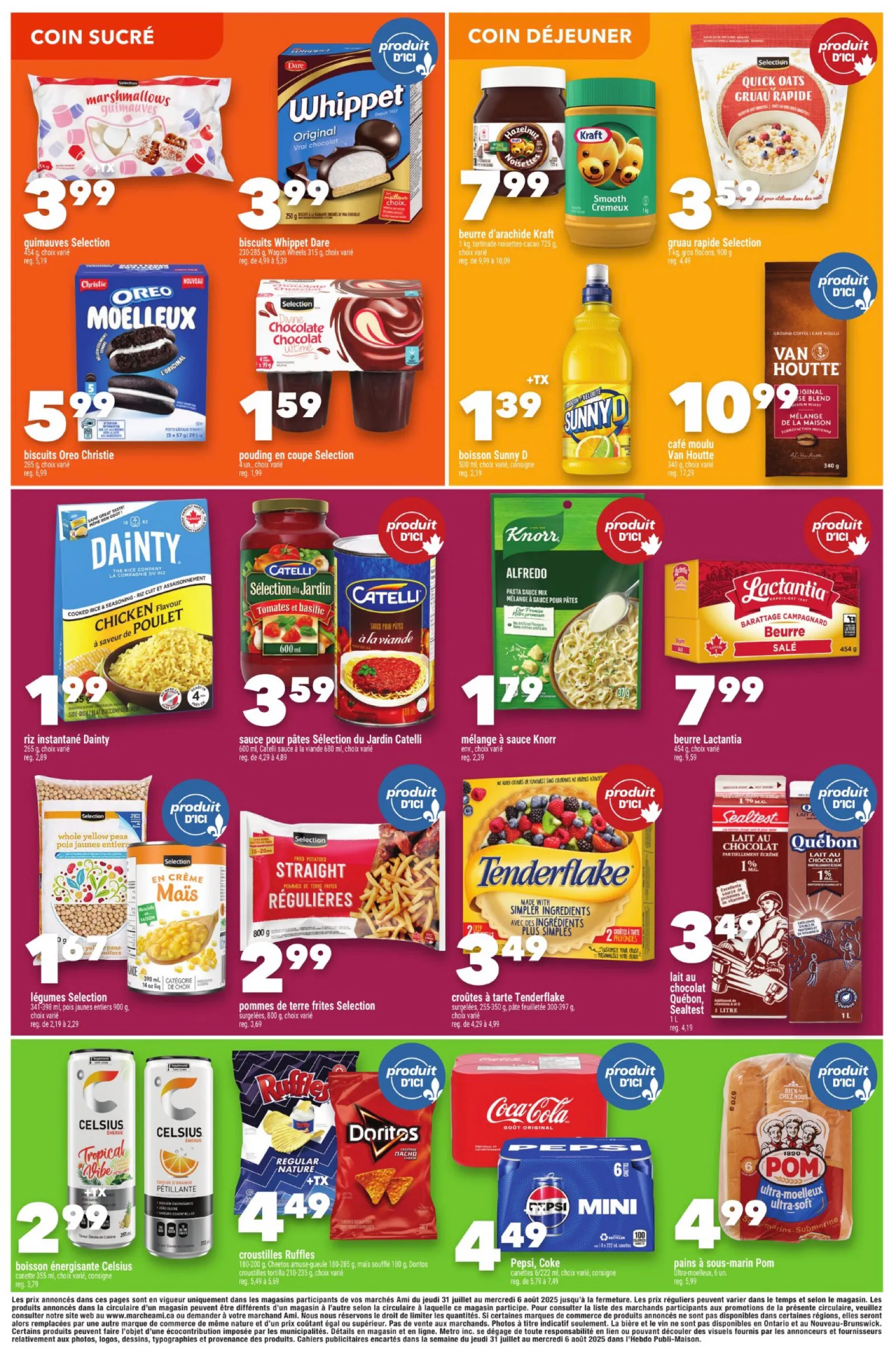 Page 5 de la Circulaire Marché Ami du 31 juillet au 6 août 2025