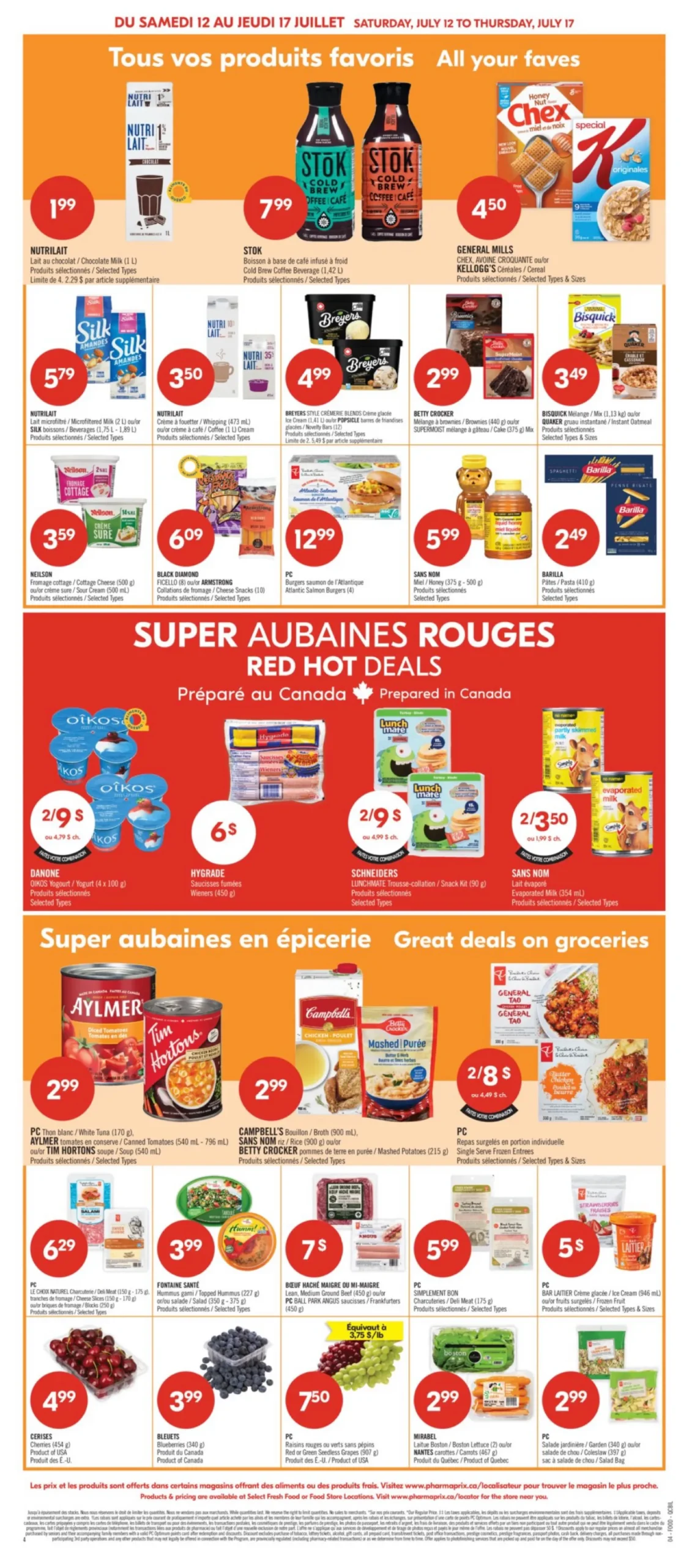 Page 5 de la Circulaire Pharmaprix du 12 au 17 juillet 2025