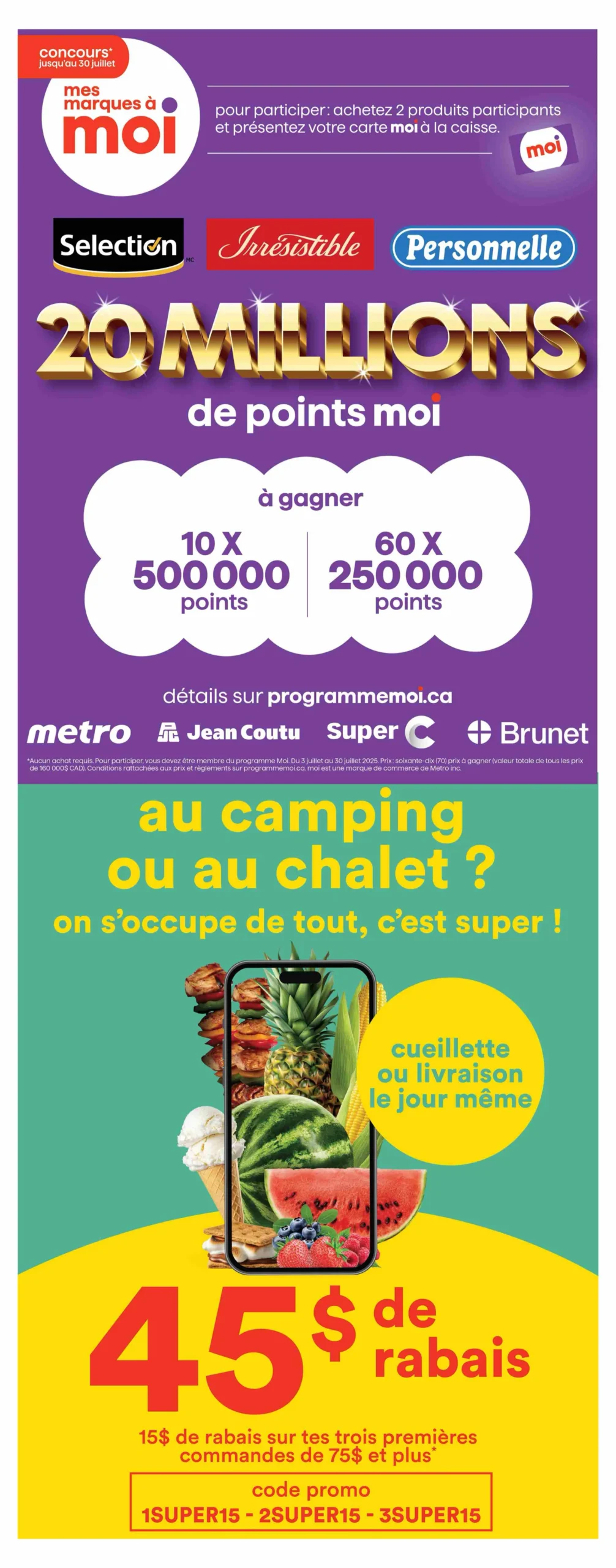 Page 4 de la Circulaire Super C du 24 au 30 juillet 2025
