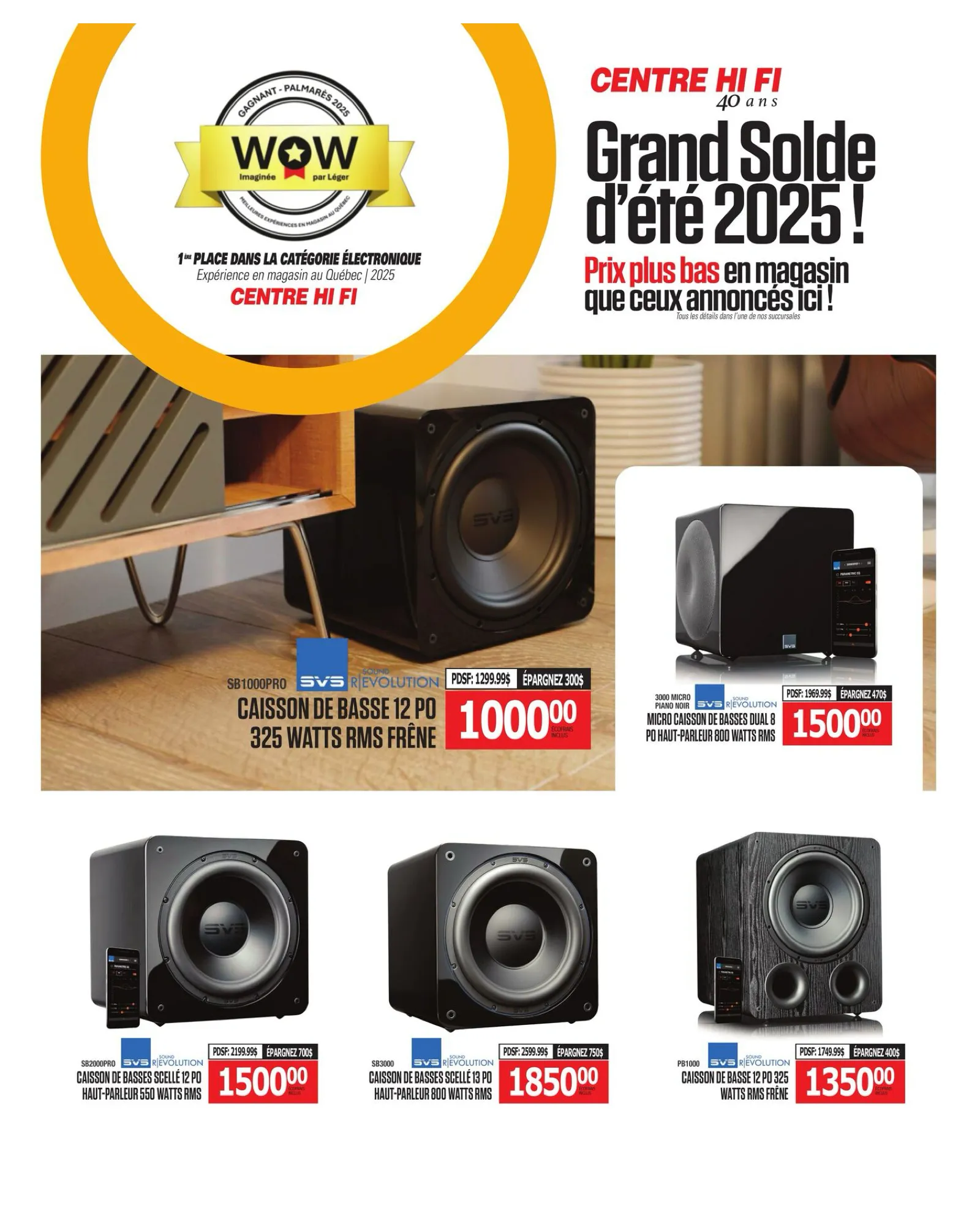 Page 58 de la Circulaire Centre Hi Fi du 1 au 7 août 2025