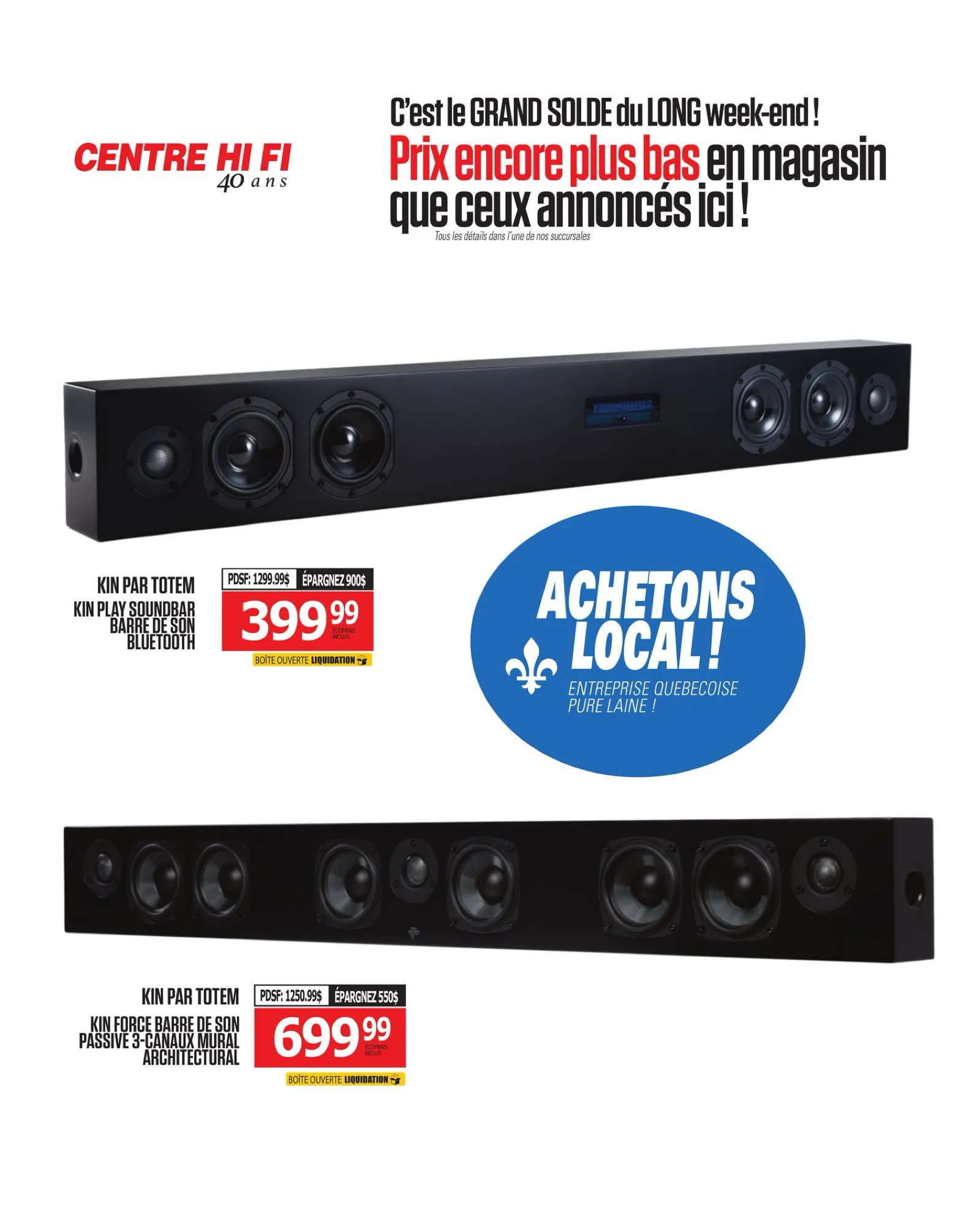 Page 29 de la Circulaire Centre Hi Fi du 29 août au 4 septembre 2025