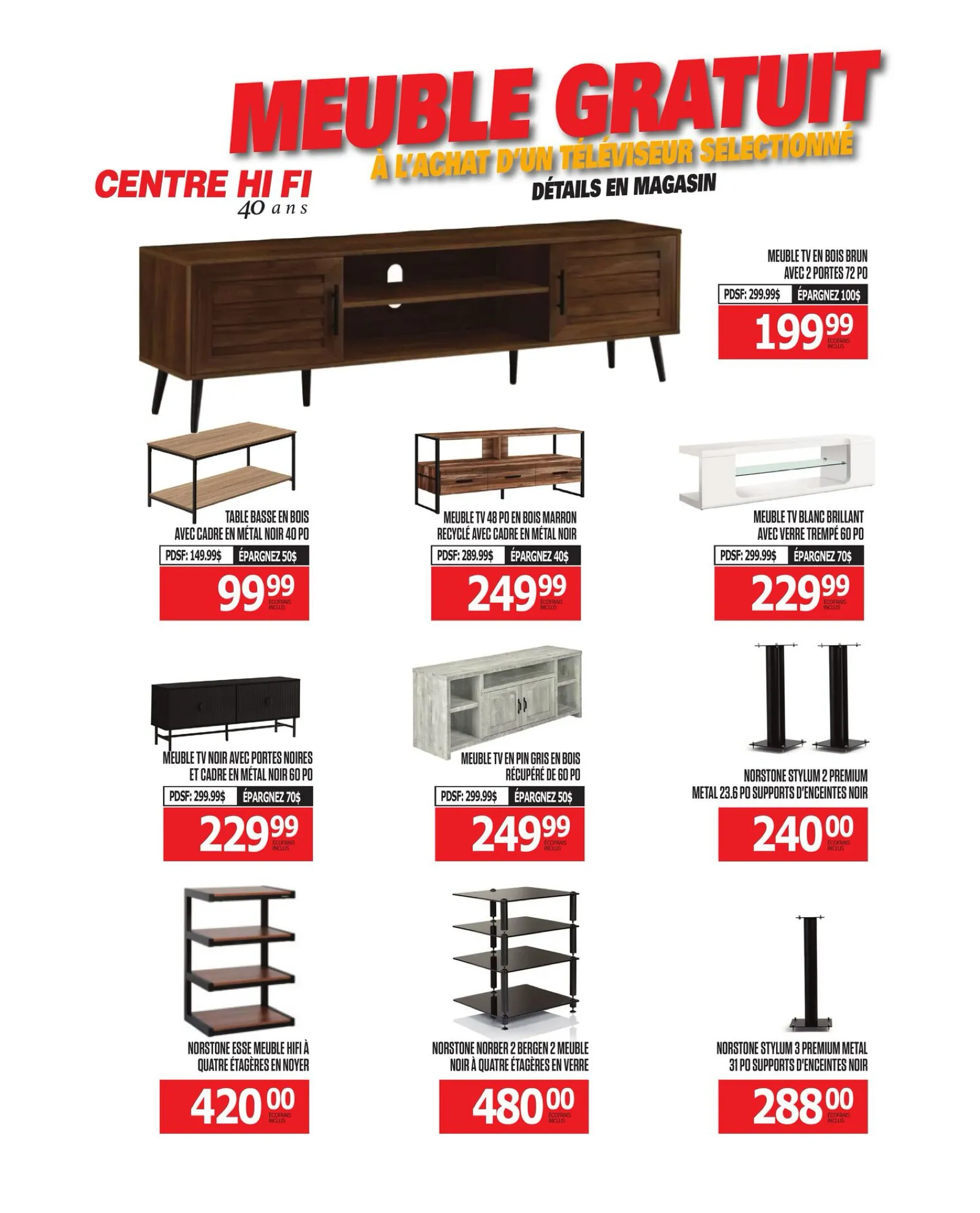 Page 30 de la Circulaire Centre Hi Fi du 29 août au 4 septembre 2025