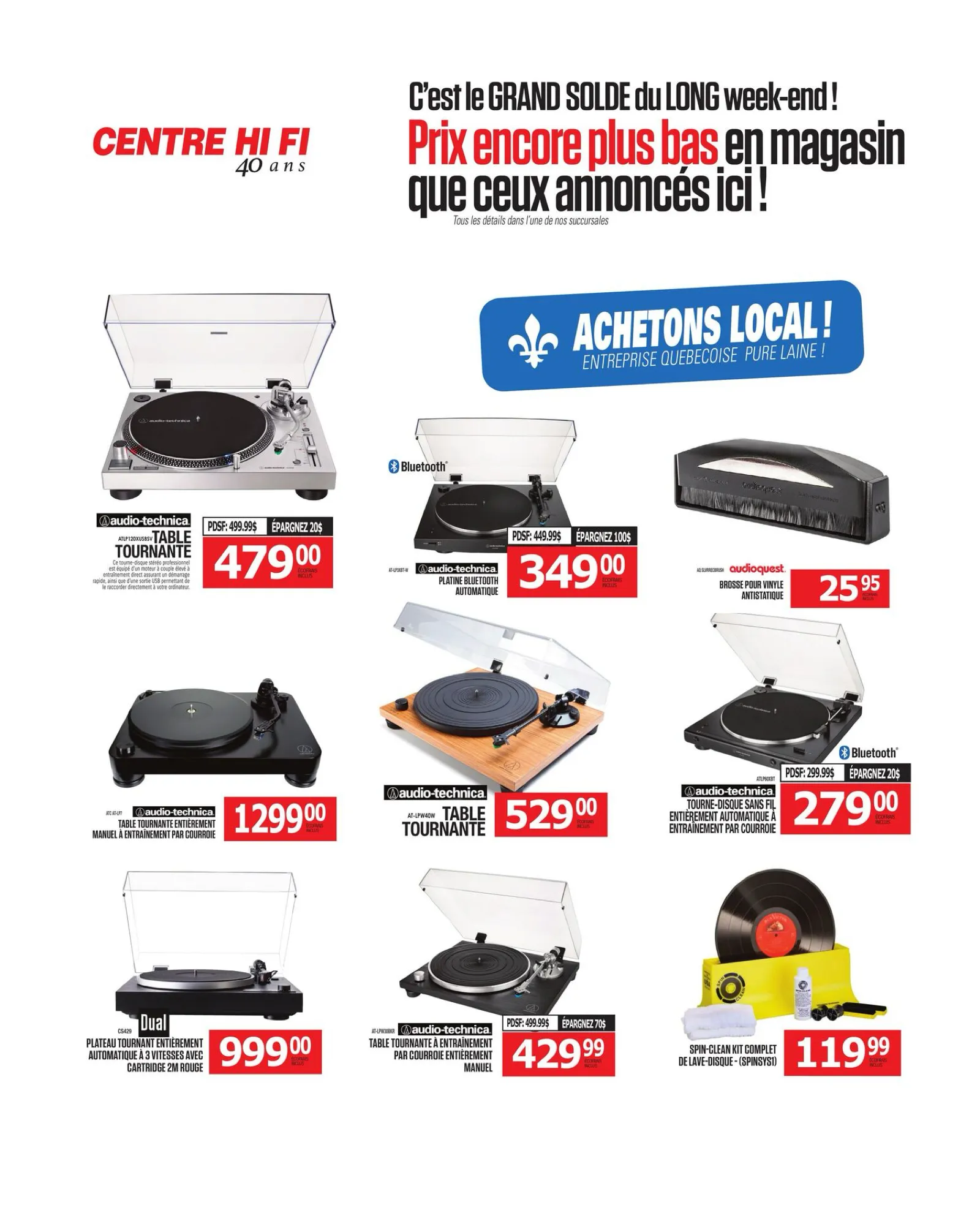 Page 34 de la Circulaire Centre Hi Fi du 29 août au 4 septembre 2025
