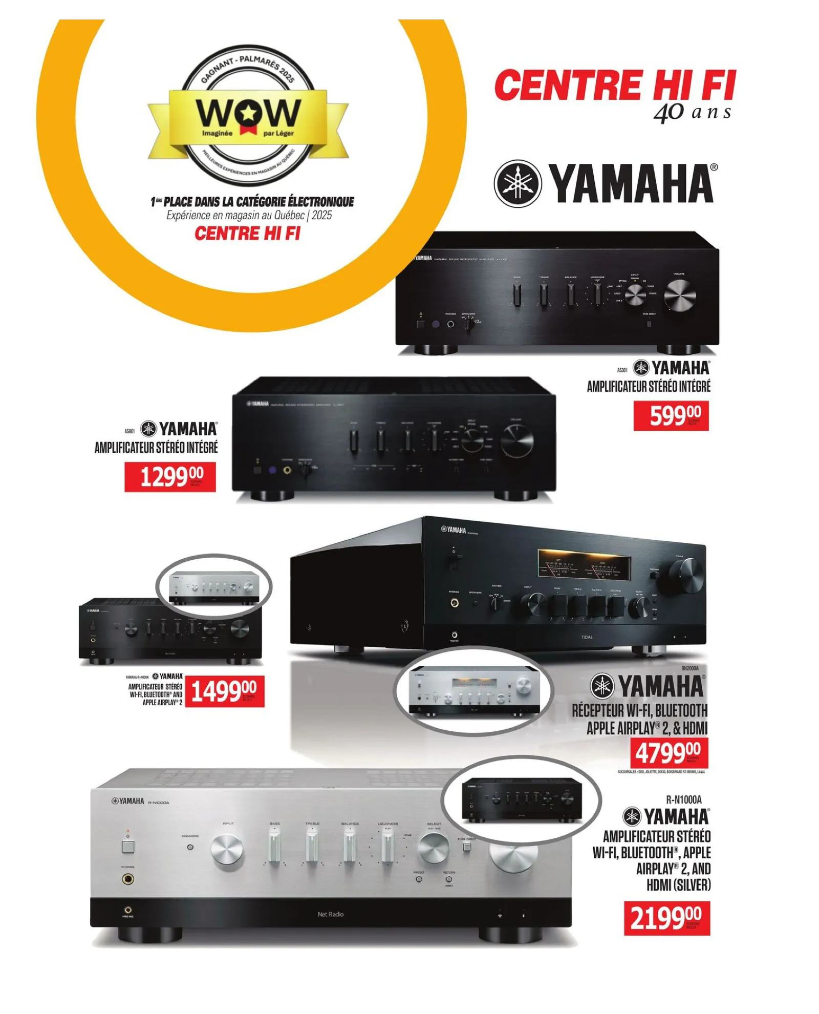 Page 38 de la Circulaire Centre Hi Fi du 29 août au 4 septembre 2025