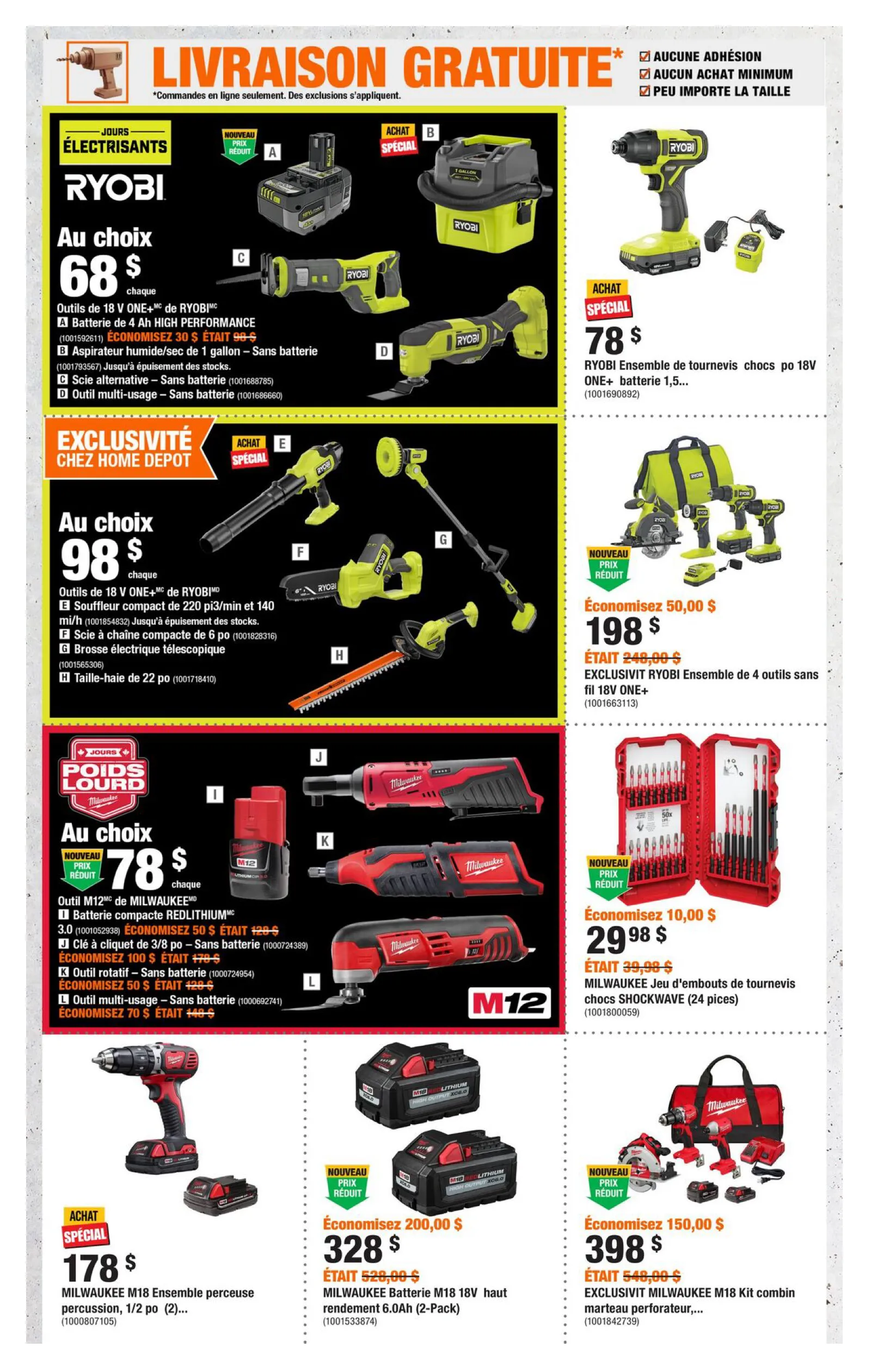 Page 3 de la Circulaire Home Depot du 14 au 27 août 2025