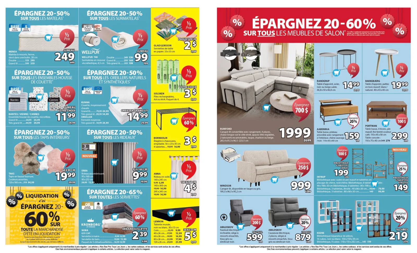 Page 2 de la Circulaire Jysk du 21 août au 3 septembre 2025