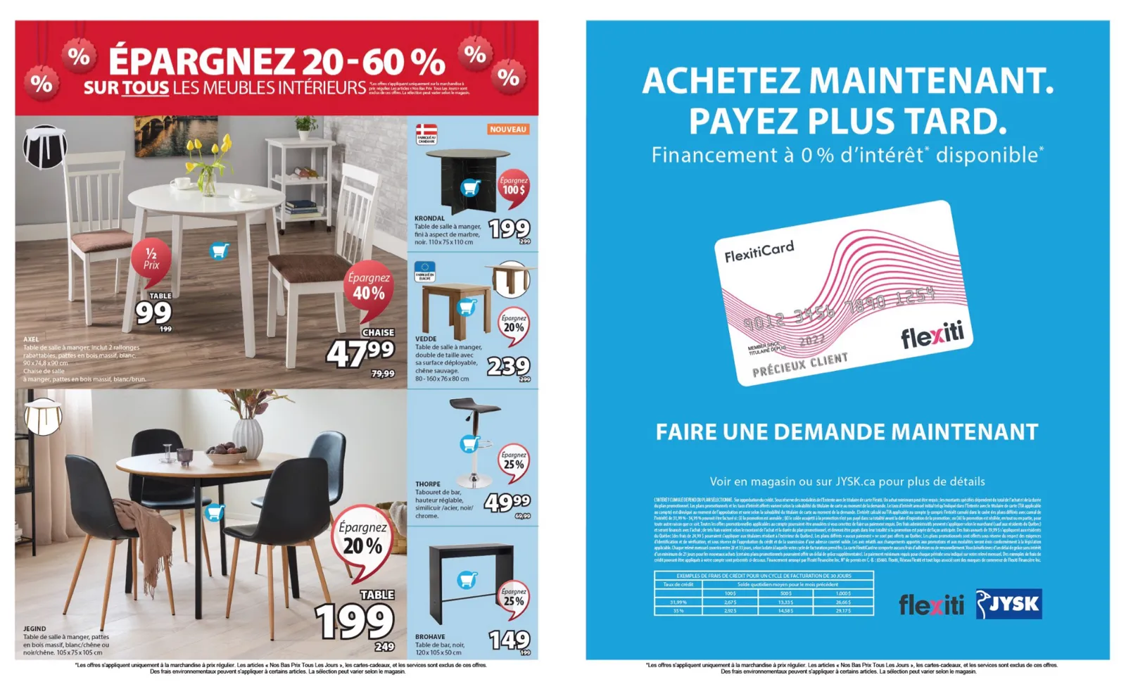 Page 10 de la Circulaire Jysk du 21 août au 3 septembre 2025
