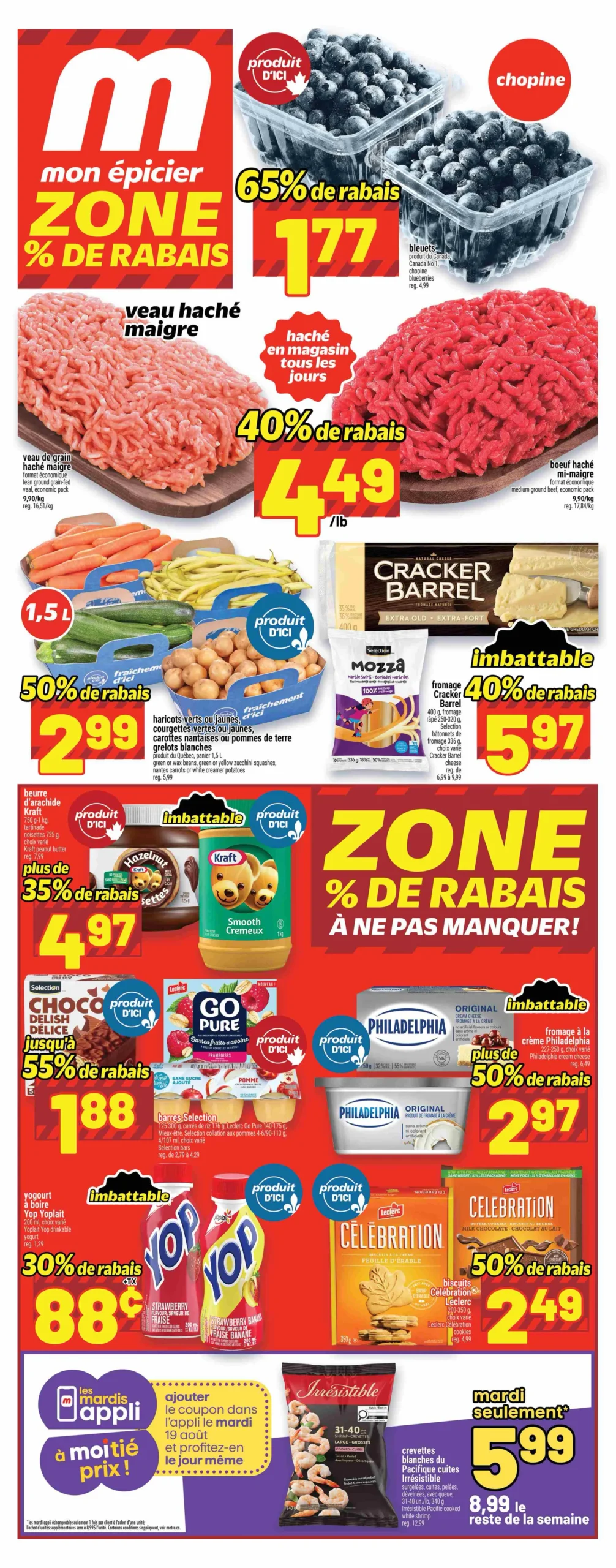 Page 1 de la Circulaire Metro du 14 au 20 août 2025