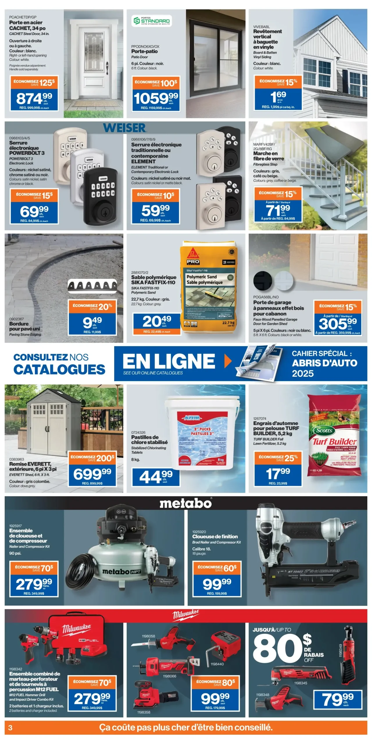 Page 3 de la Circulaire Patrick Morin du 21 au 27 août 2025