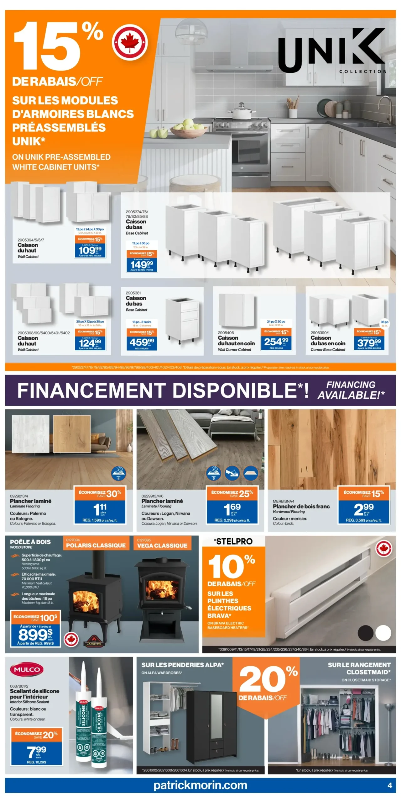 Page 4 de la Circulaire Patrick Morin du 21 au 27 août 2025