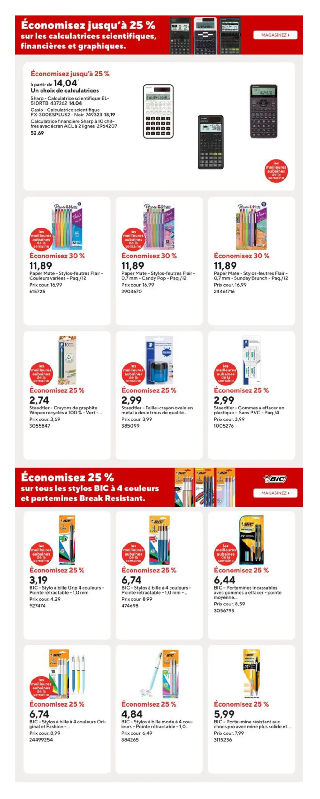 Page 10 de la Circulaire Bureau en Gros du 12 au 18 septembre 2025