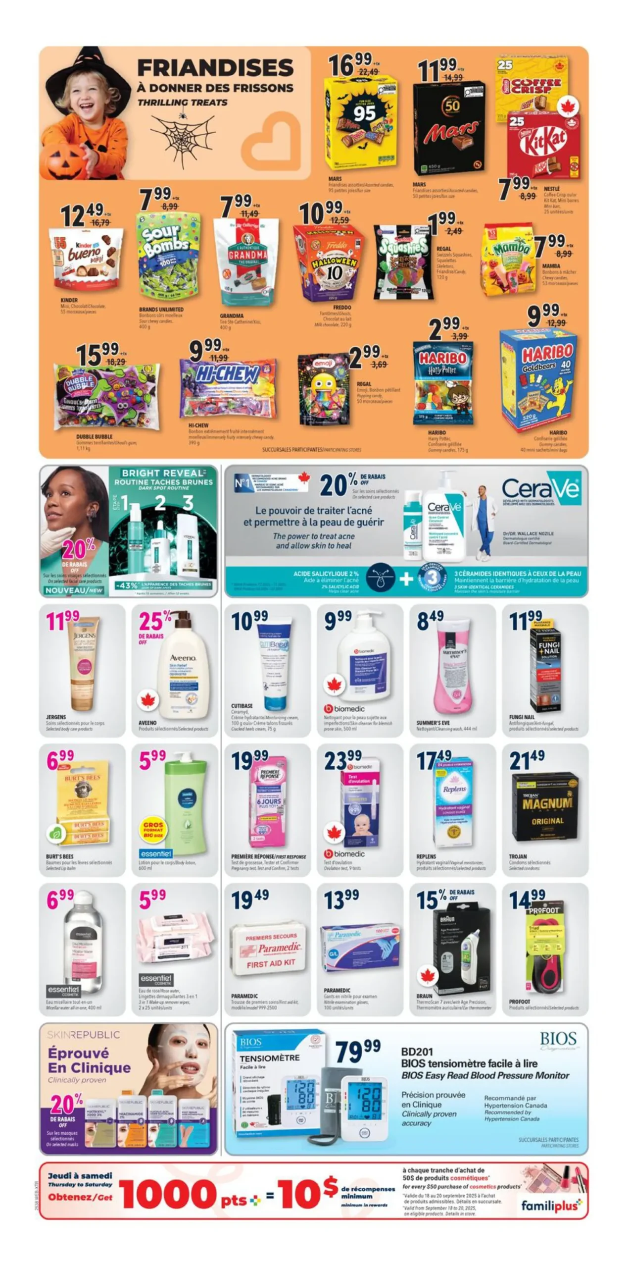 Page 6 de la Circulaire Familiprix Extra du 18 au 24 septembre 2025