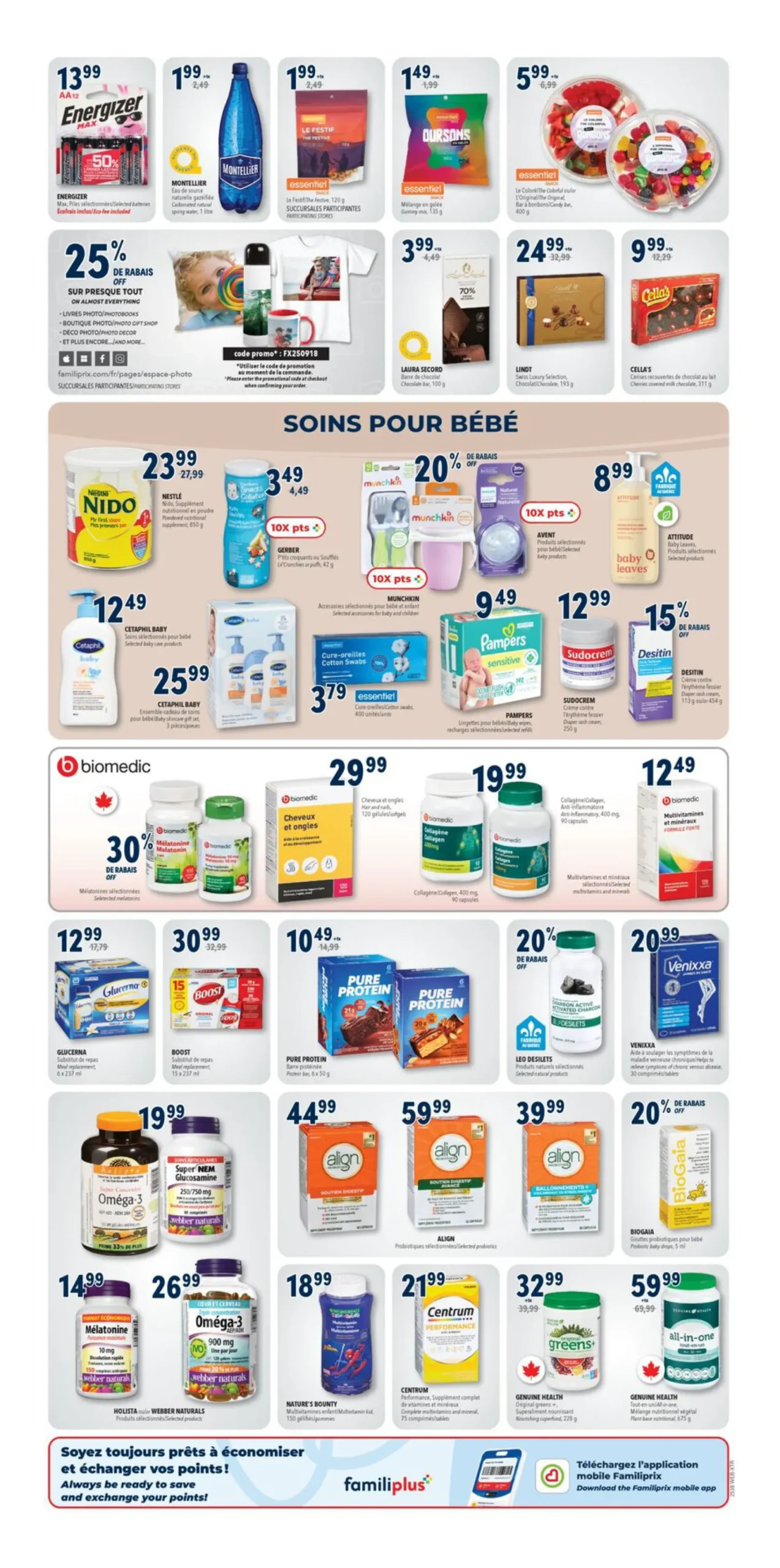 Page 7 de la Circulaire Familiprix Extra du 18 au 24 septembre 2025