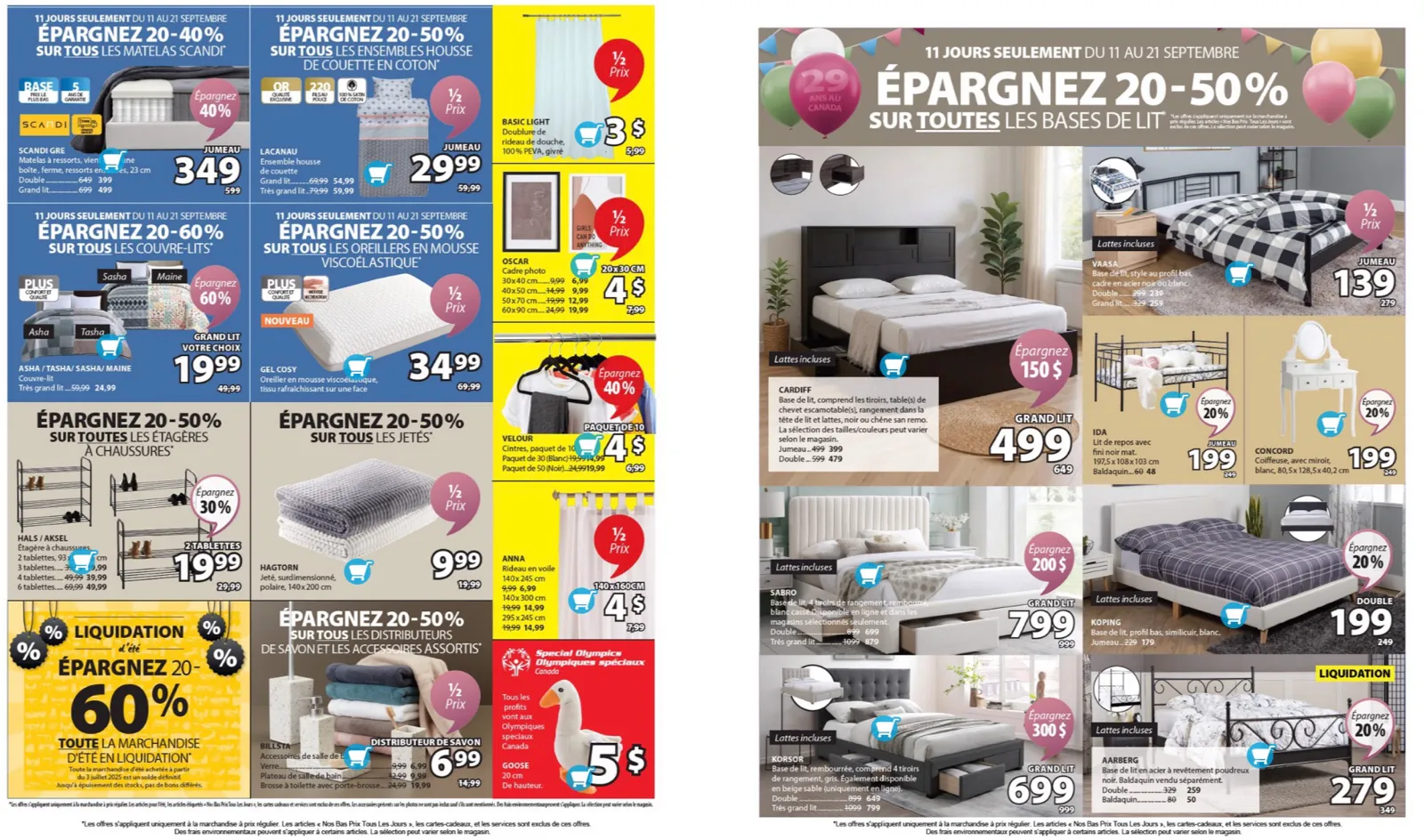 Page 2 de la Circulaire Jysk du 11 au 24 septembre 2025