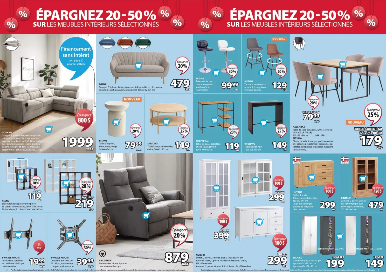 Page 2 de la Circulaire Jysk du 4 au 10 septembre 2025