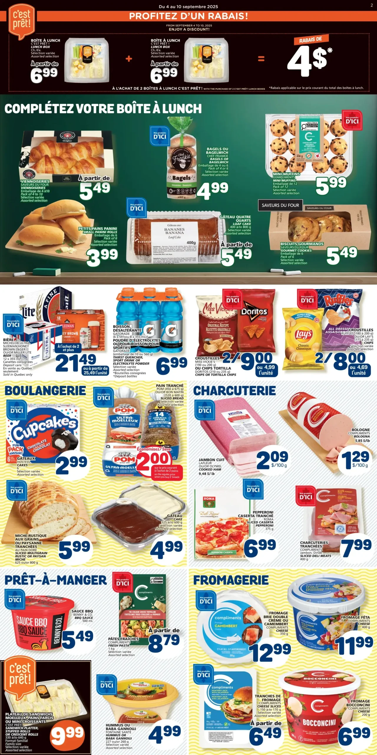 Page 3 de la Circulaire Marché Bonichoix du 4 au 10 septembre 2025