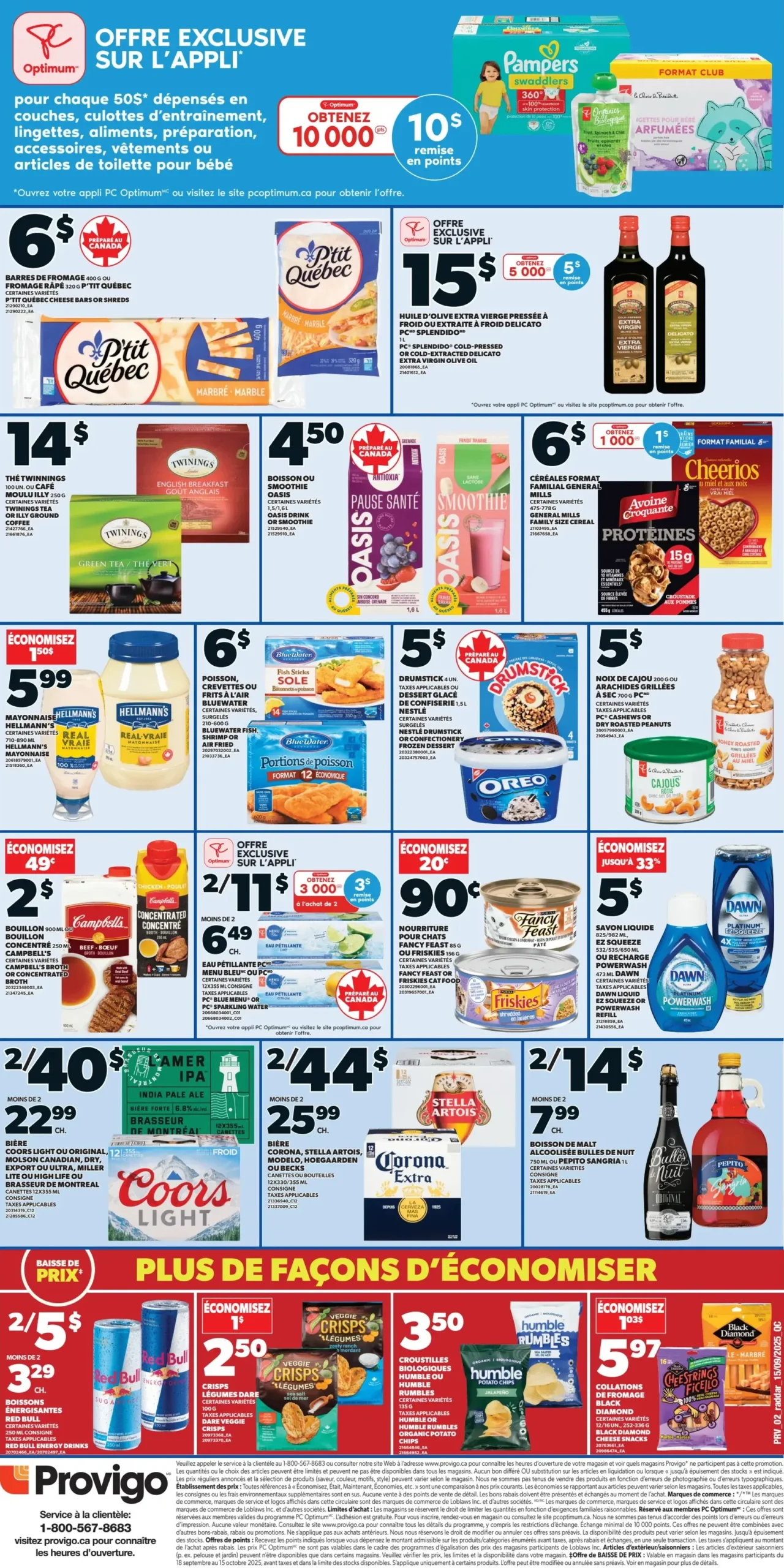 Page 2 de la Circulaire Provigo du 18 au 24 septembre 2025