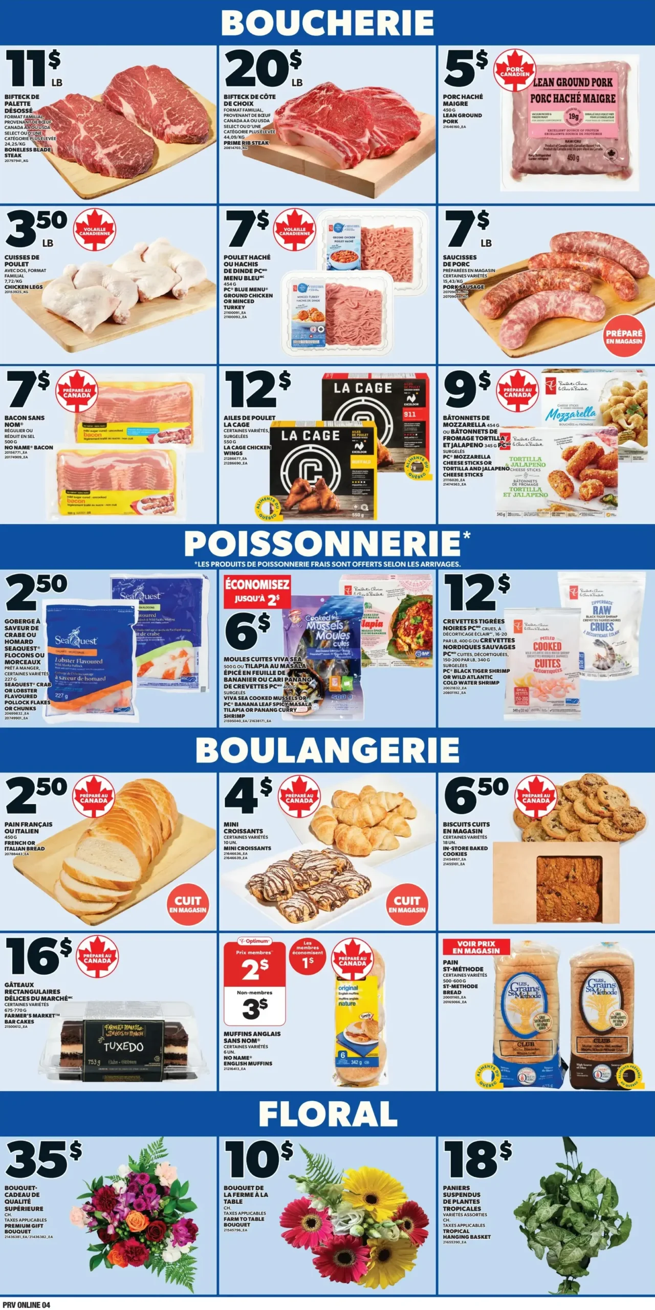 Page 4 de la Circulaire Provigo du 18 au 24 septembre 2025
