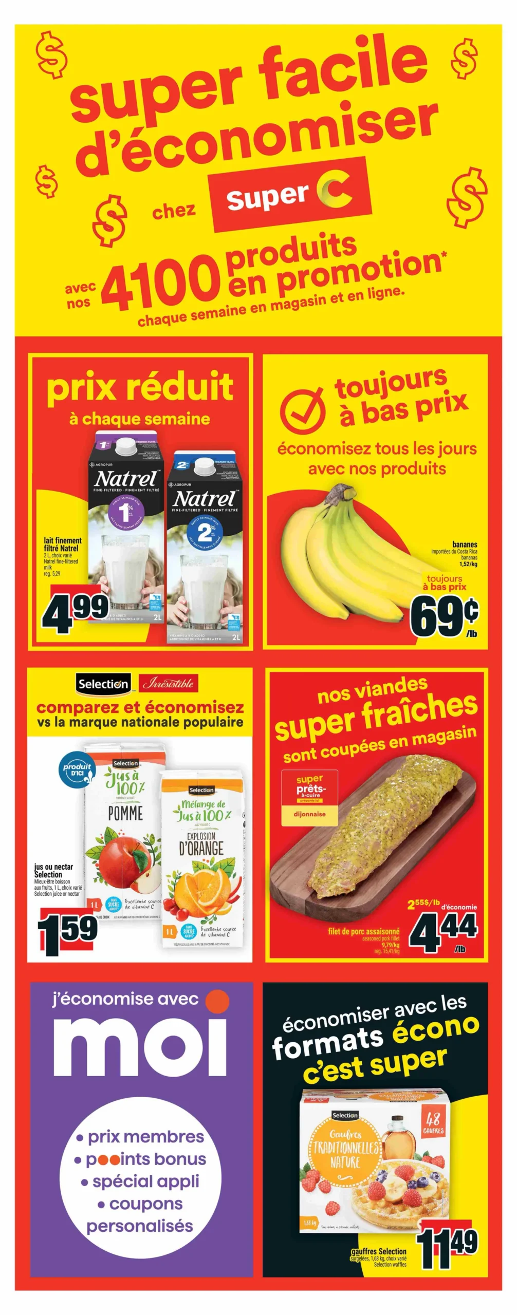 Page 5 de la Circulaire Super C du 2 au 8 octobre 2025