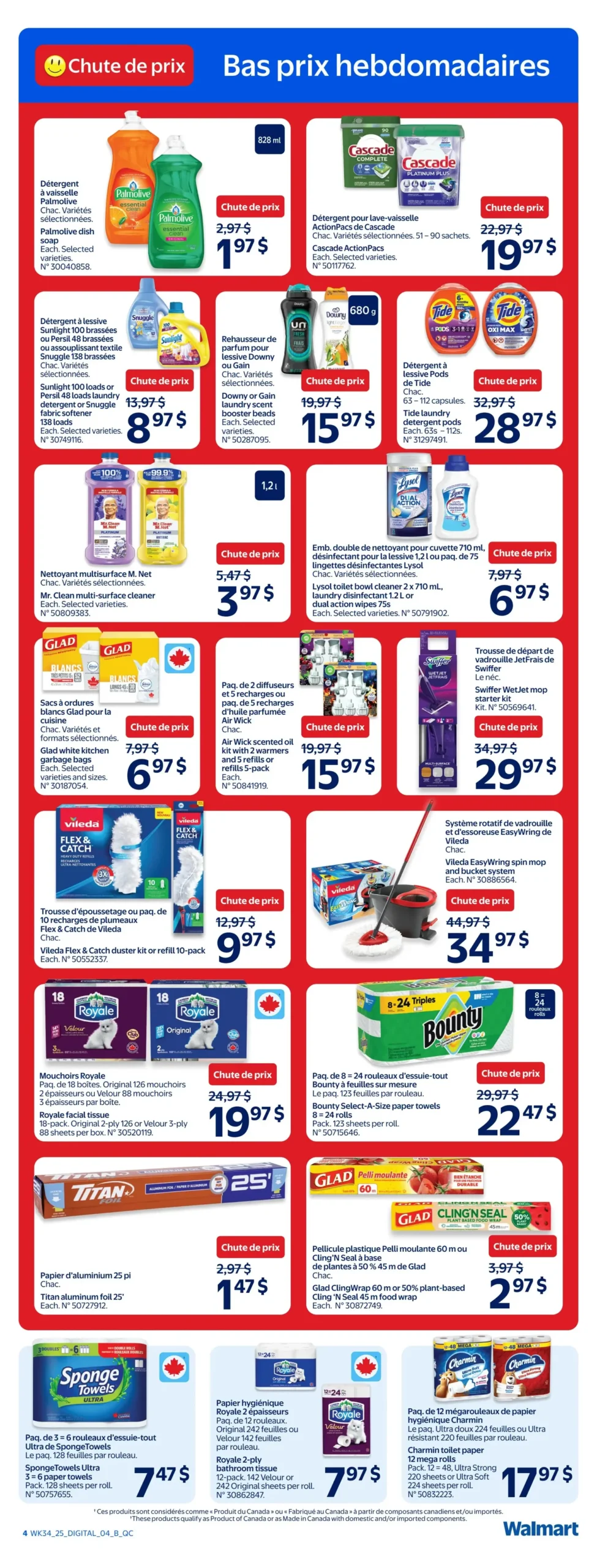 Page 4 de la Circulaire Walmart du 18 au 24 septembre 2025