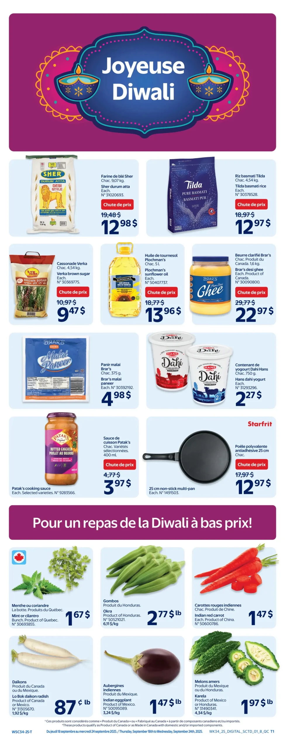 Page 5 de la Circulaire Walmart du 18 au 24 septembre 2025