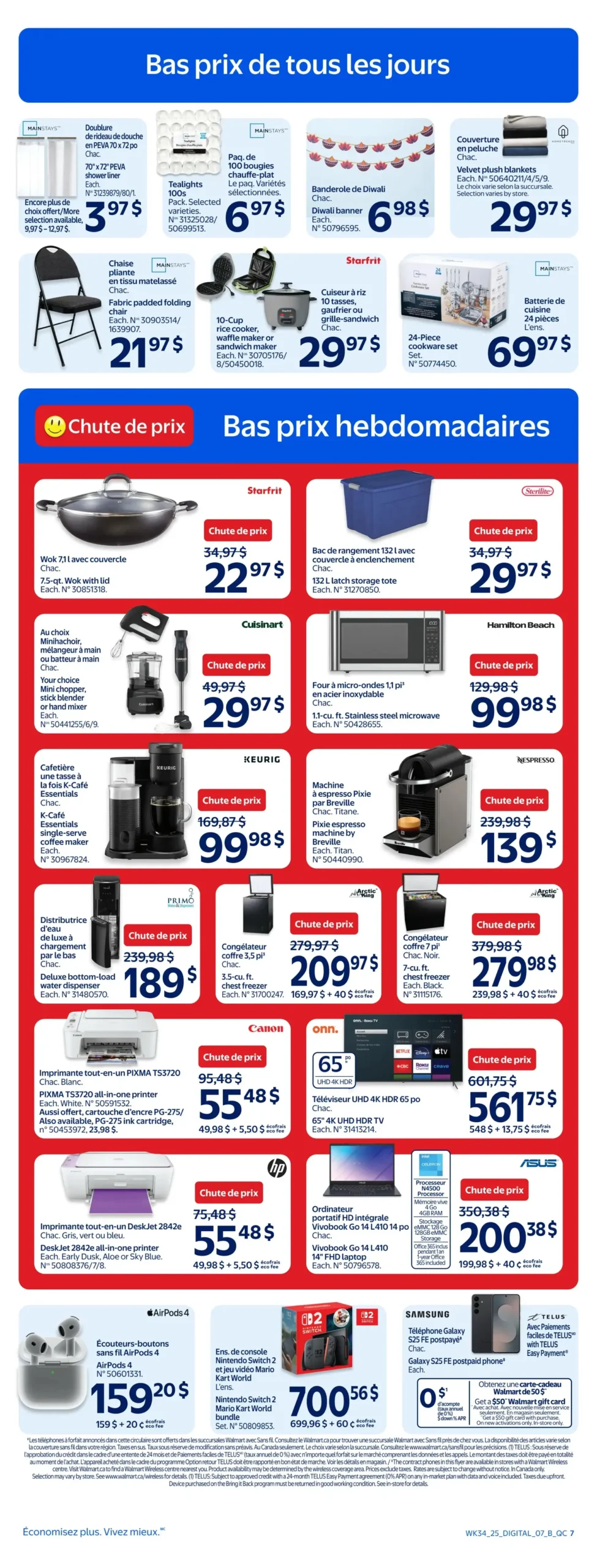 Page 9 de la Circulaire Walmart du 18 au 24 septembre 2025