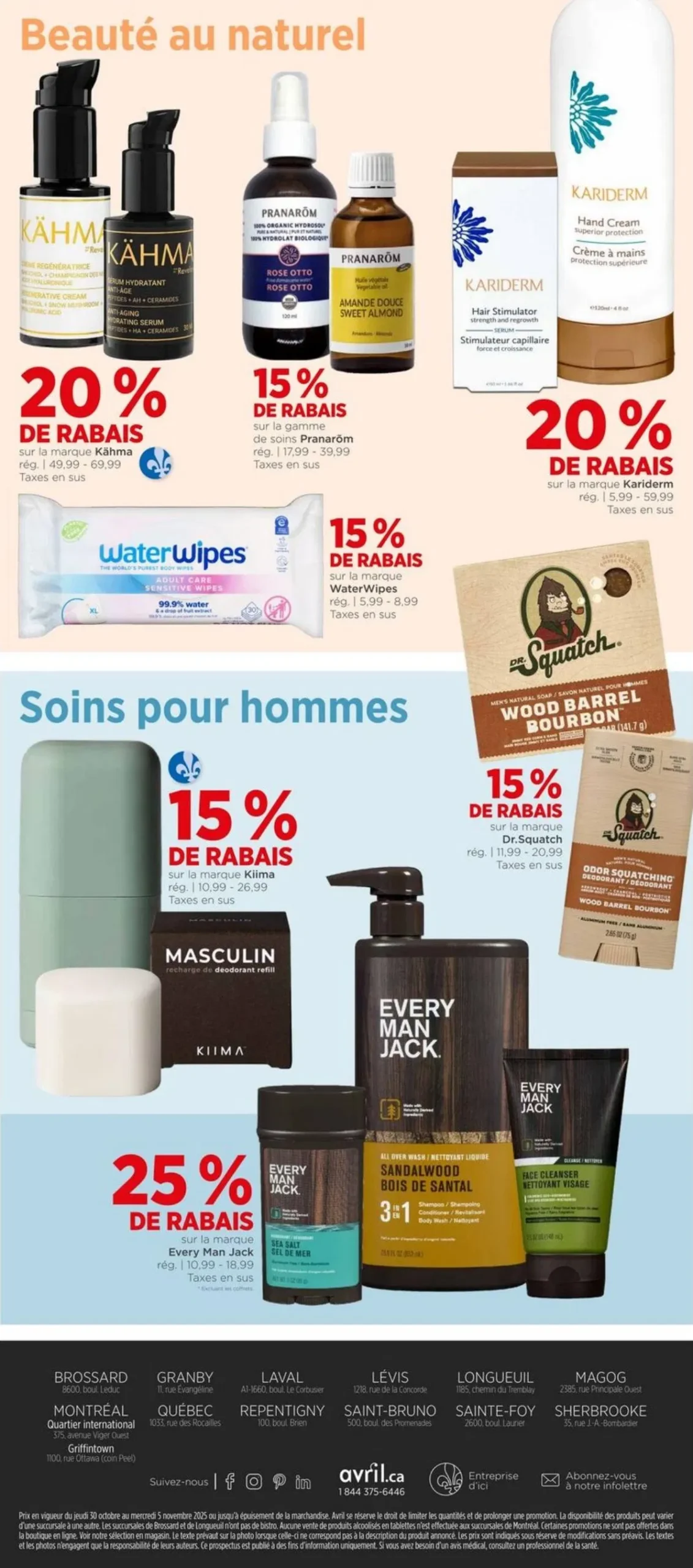 Page 11 de la Circulaire Avril du 30 octobre au 5 novembre 2025