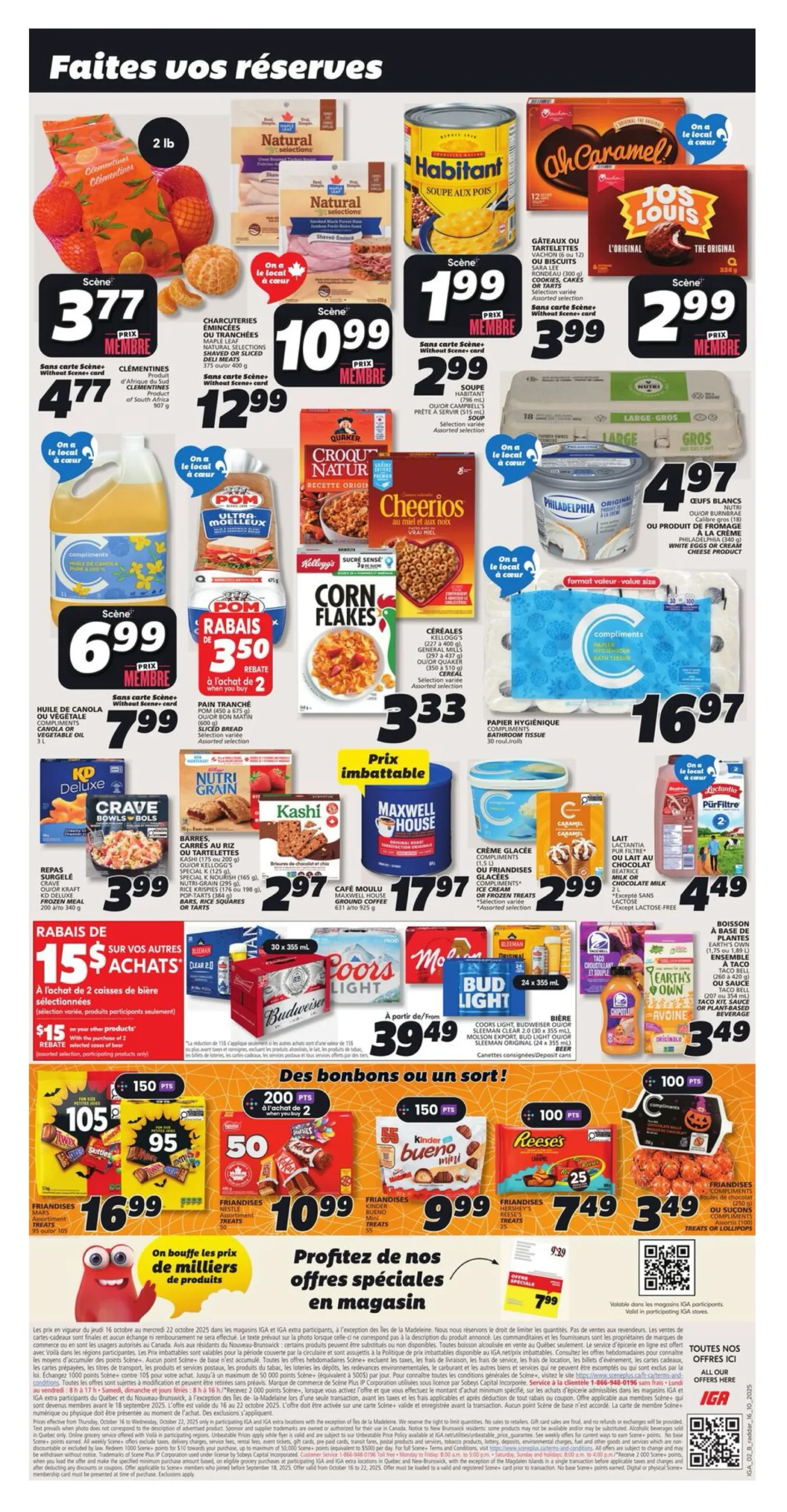 Page 2 de la Circulaire IGA du 16 au 22 octobre 2025