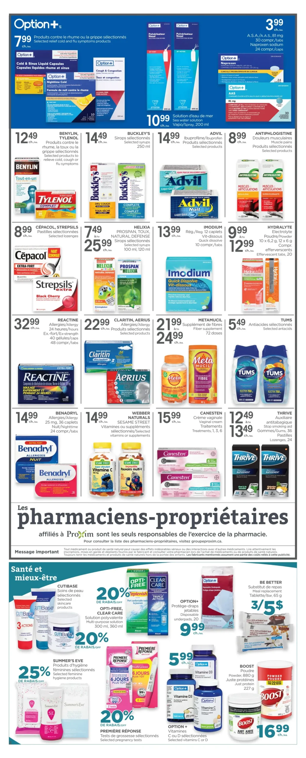 Page 4 de la Circulaire Proxim du 2 au 8 octobre 2025