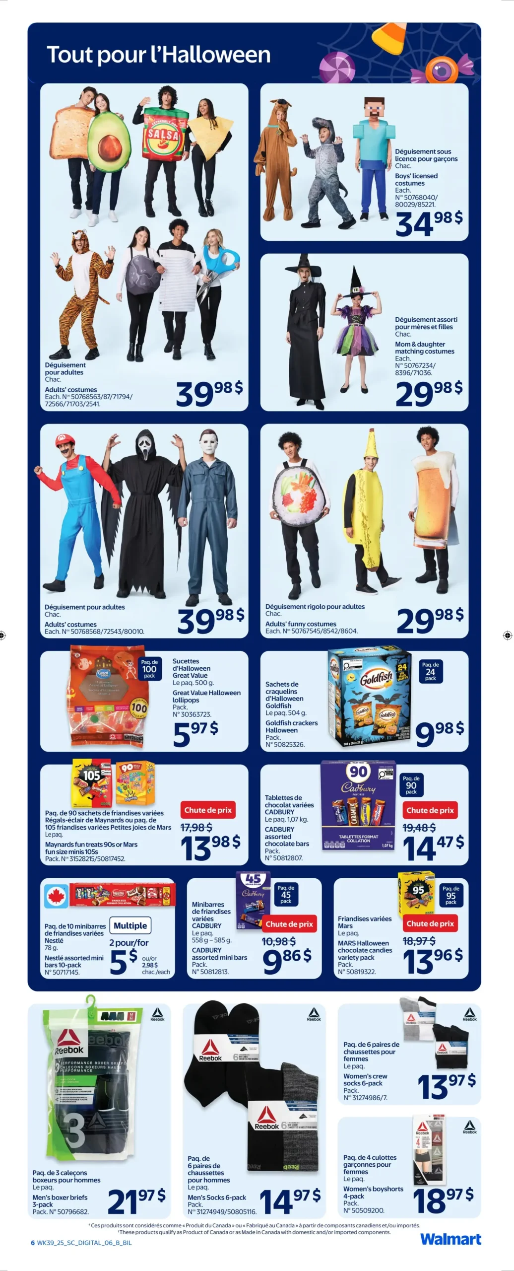 Page 6 de la Circulaire Walmart du 23 au 29 octobre 2025