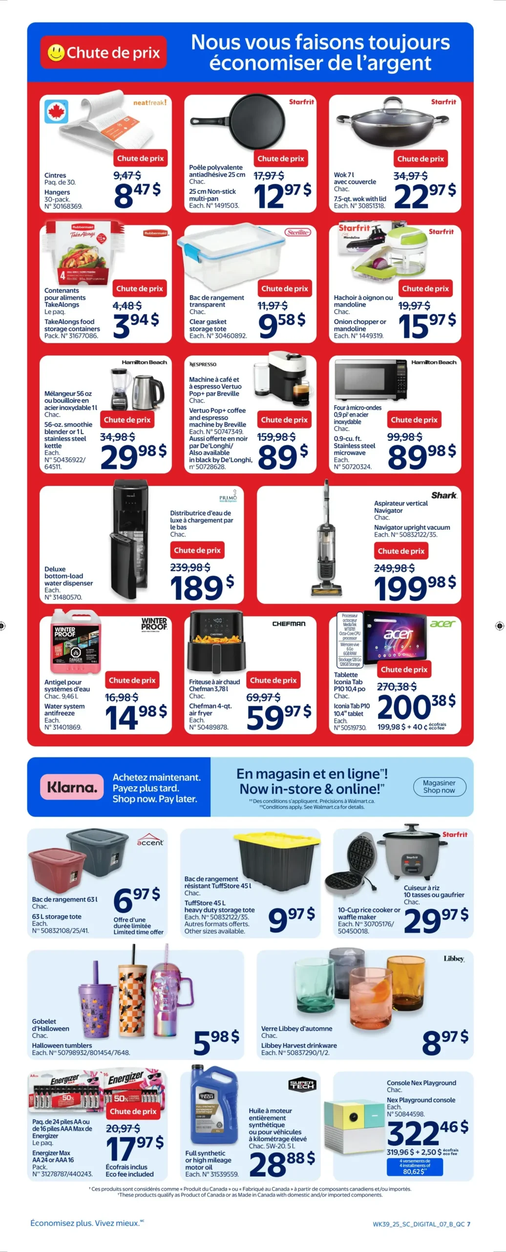 Page 7 de la Circulaire Walmart du 23 au 29 octobre 2025