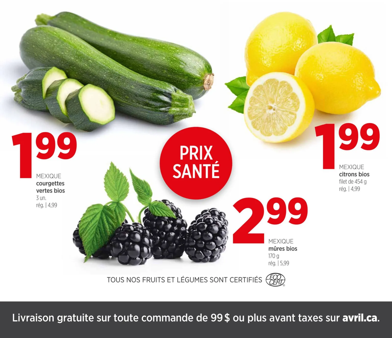 Page 2 de la Circulaire Avril du 13 au 19 novembre 2025