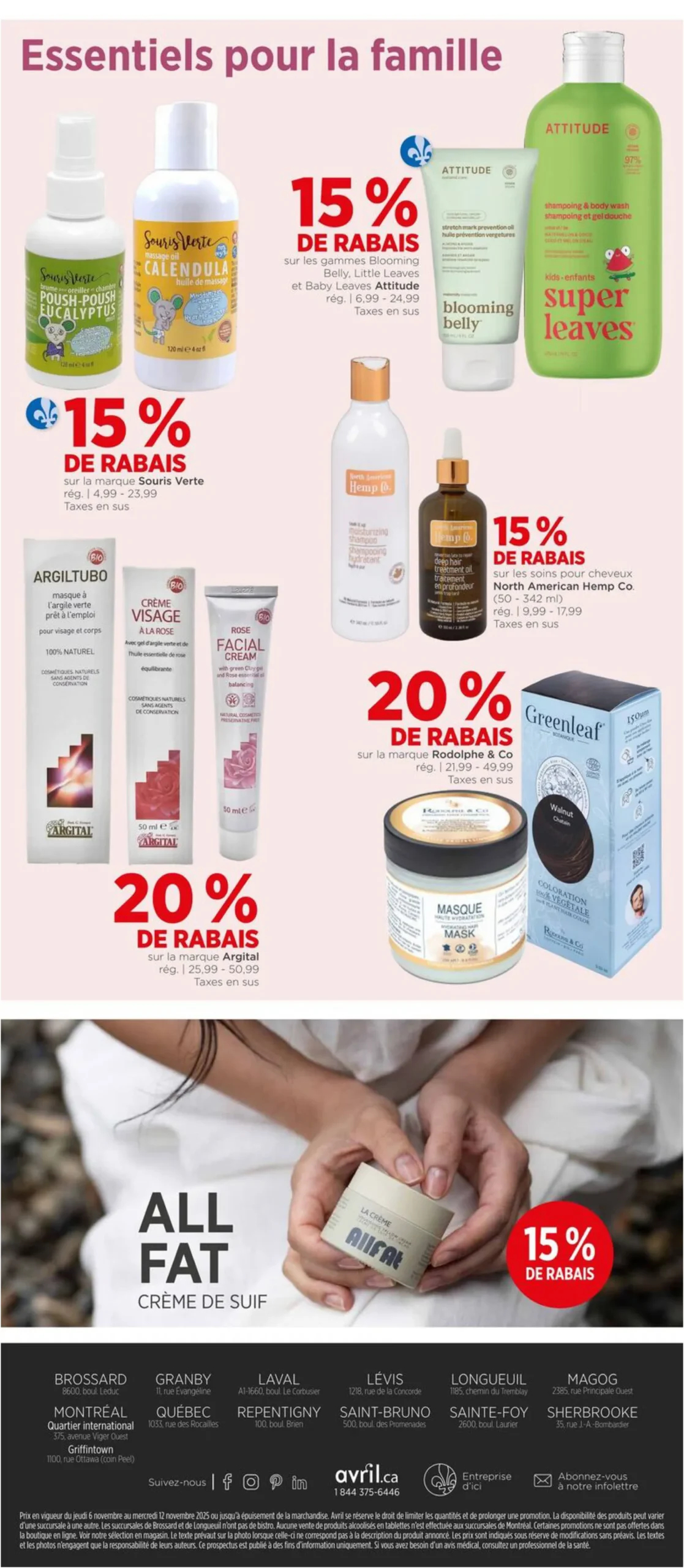 Page 14 de la Circulaire Avril du 6 au 12 novembre 2025