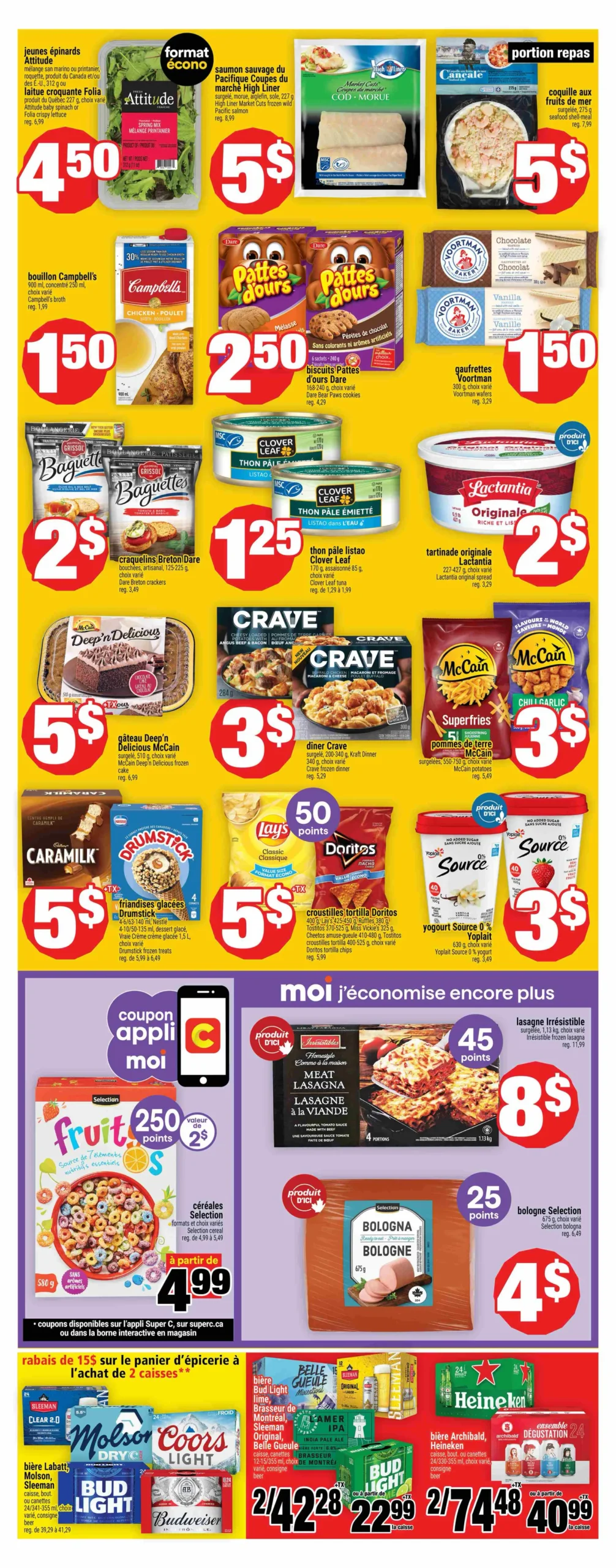 Page 2 de la Circulaire Super C du 6 au 12 novembre 2025