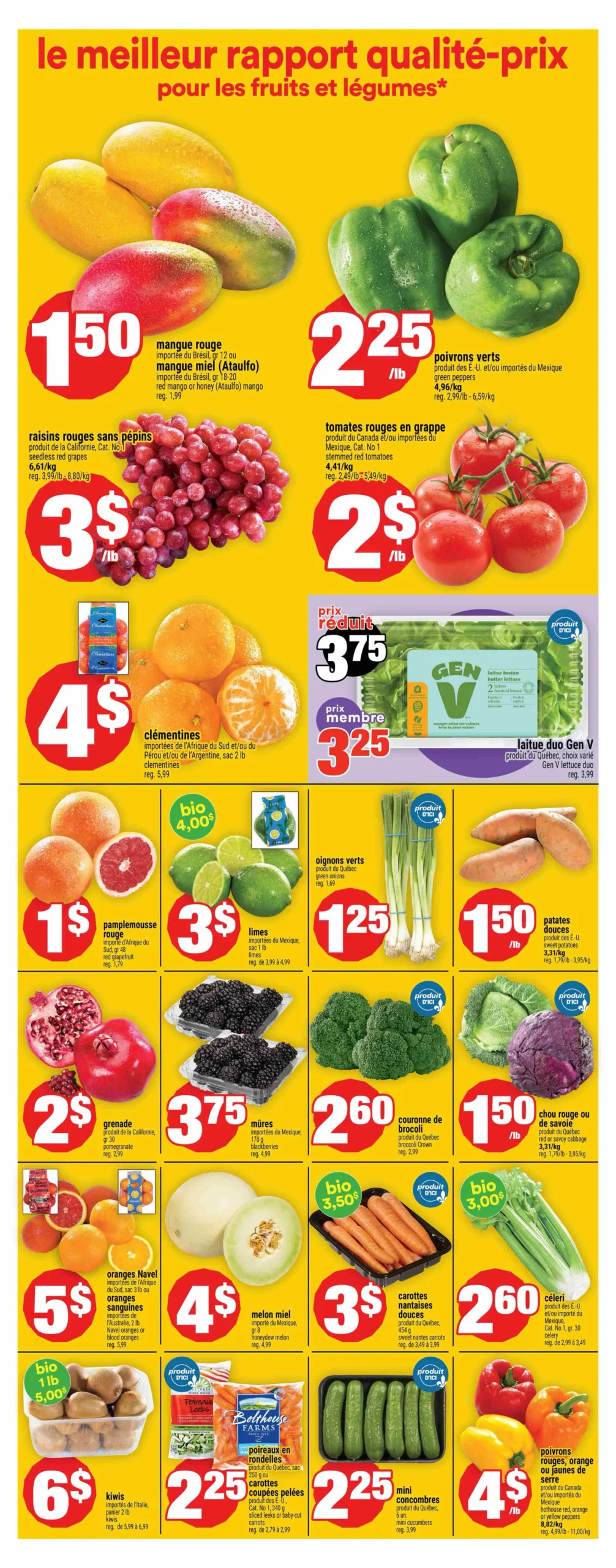 Page 4 de la Circulaire Super C du 6 au 12 novembre 2025