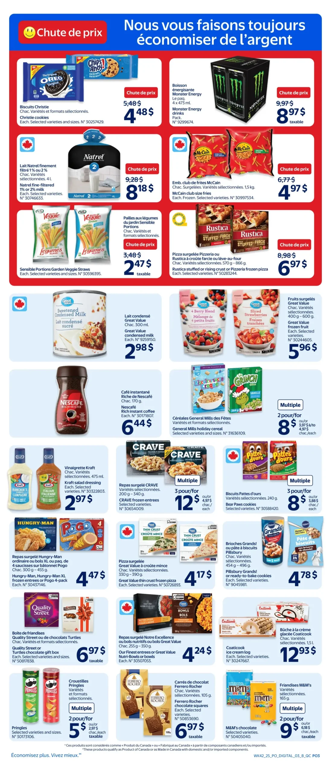 Page 5 de la Circulaire Walmart Vendredi Fou du 13 au 19 novembre 2025