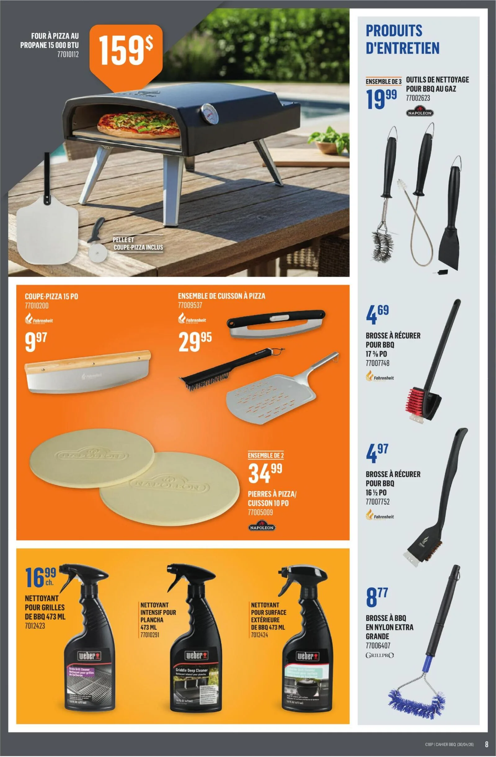 Page 8 de la Cahier BBQ Canac du 30 avril au 6 mai 2026