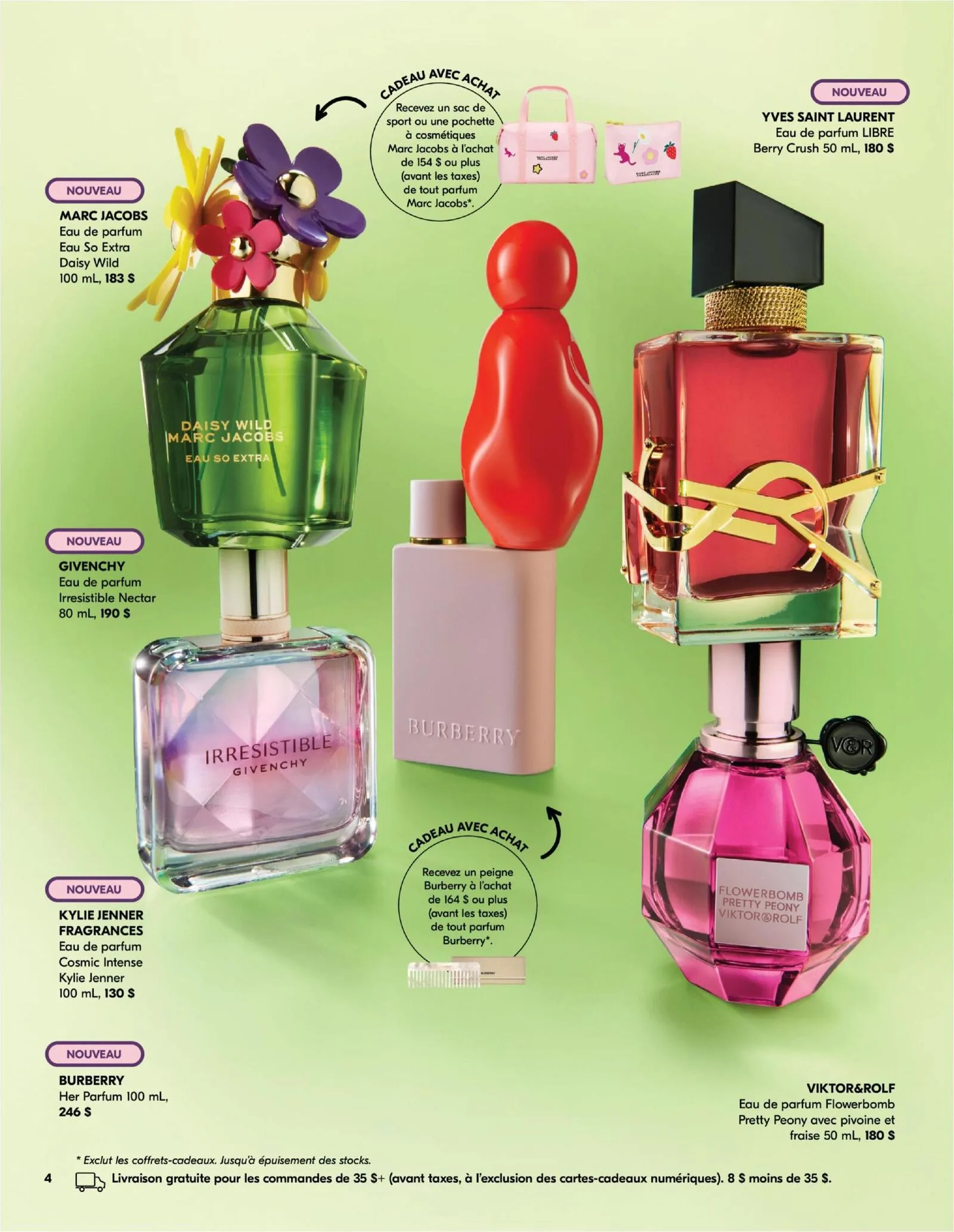 Page 4 de la Cahier Beauté Pharmaprix du 11 avril au 10 mai 2026