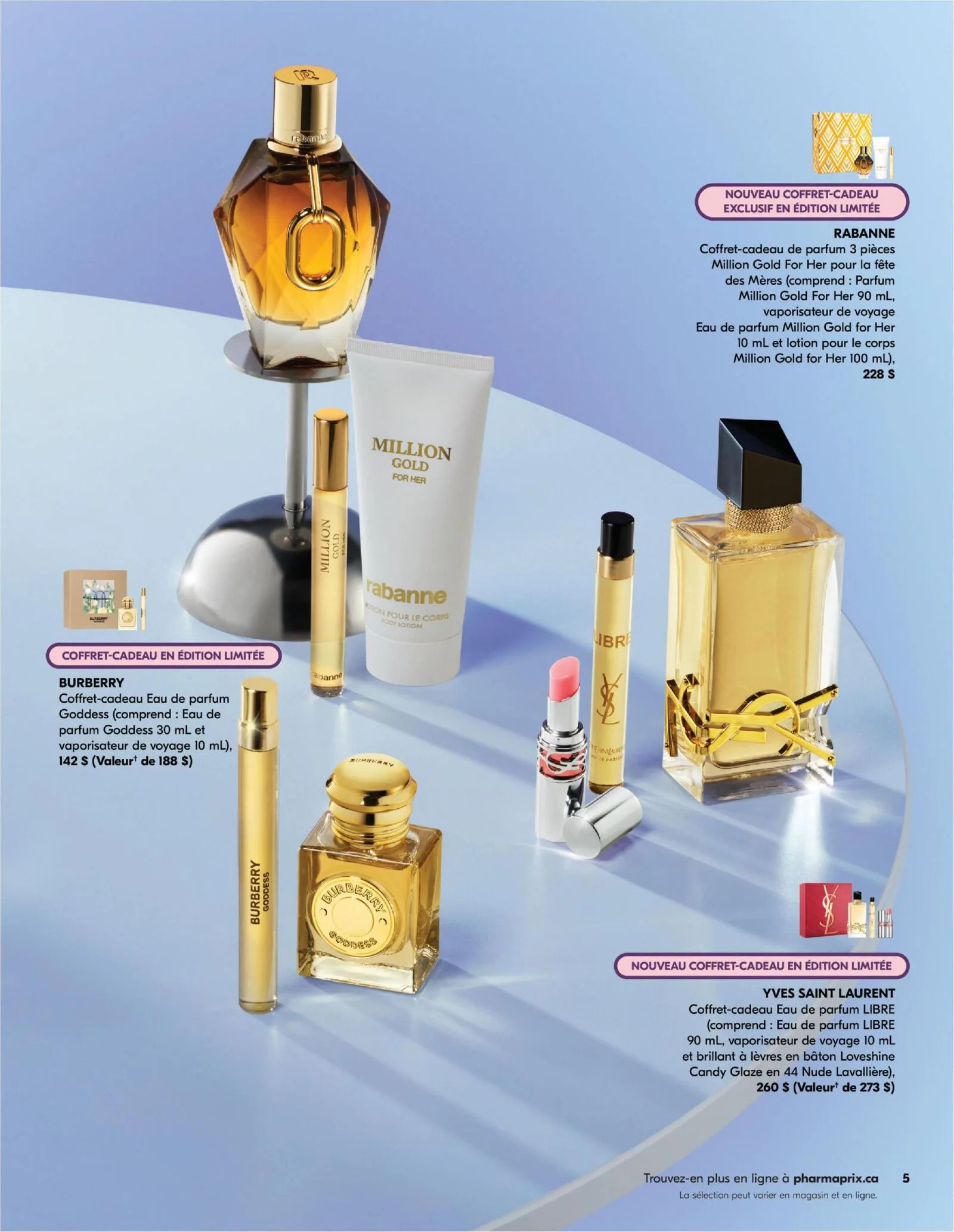 Page 5 de la Cahier Beauté Pharmaprix du 11 avril au 10 mai 2026
