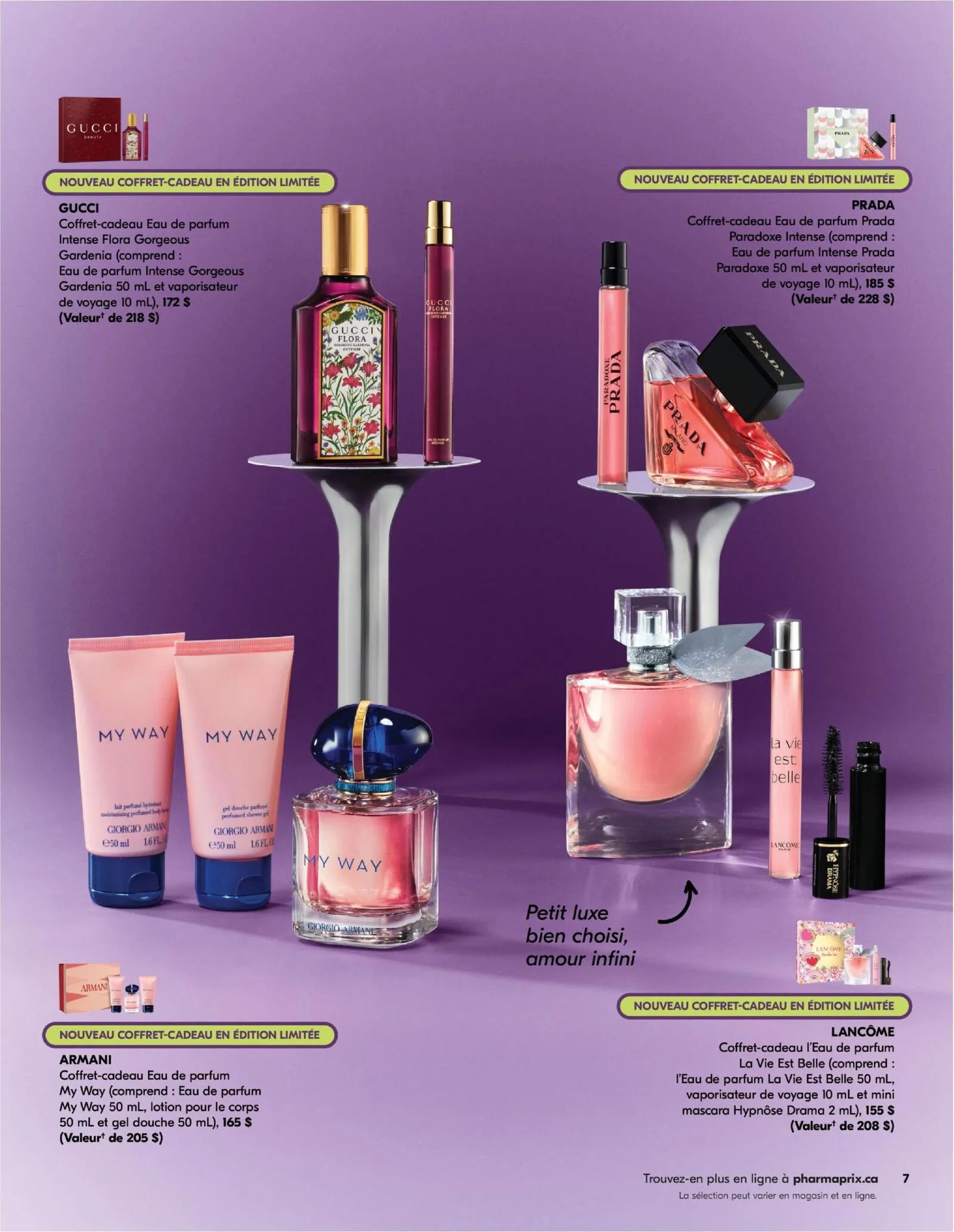 Page 7 de la Cahier Beauté Pharmaprix du 11 avril au 10 mai 2026