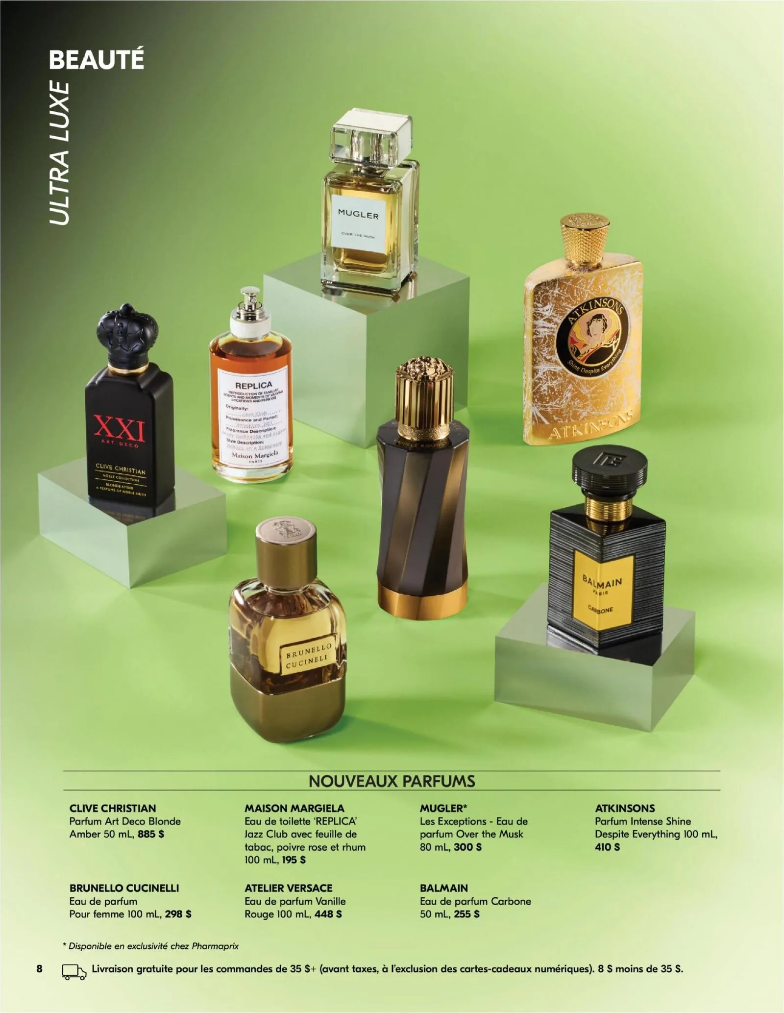 Page 8 de la Cahier Beauté Pharmaprix du 11 avril au 10 mai 2026