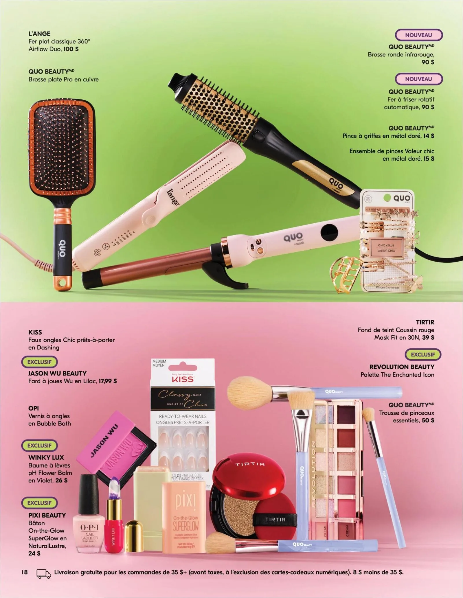 Page 18 de la Cahier Beauté Pharmaprix du 11 avril au 10 mai 2026