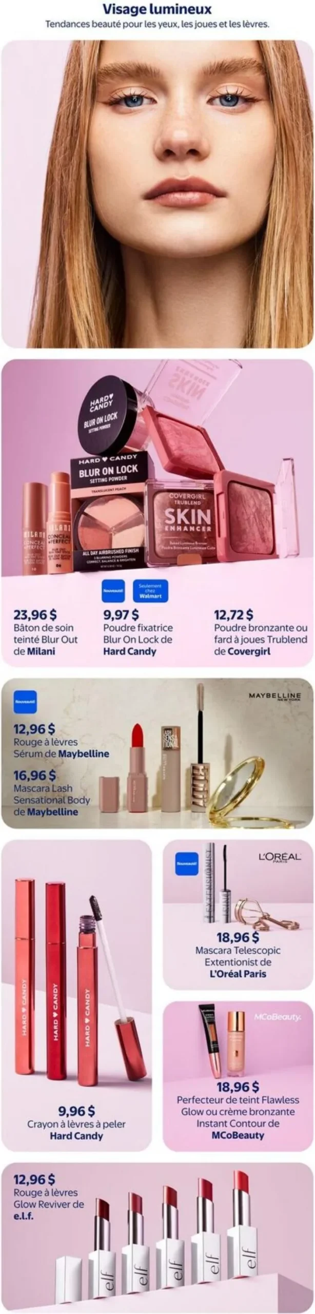 Page 2 de la Cahier Beauté Walmart du 2 au 15 avril 2026